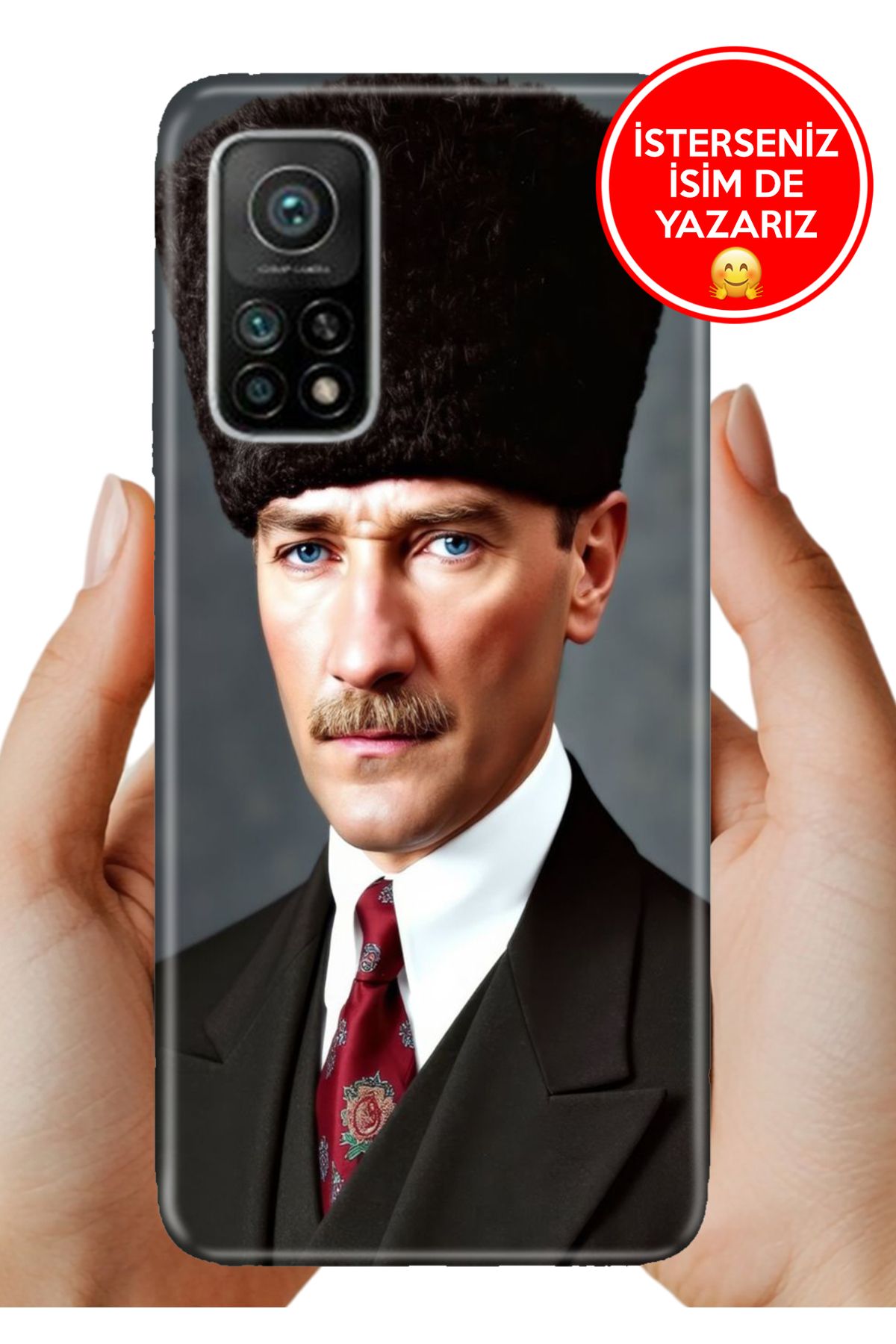 Cekuonline Xiaomi Mi10T - Mi 10T Pro Kılıf Desenli Baskılı Kamera Korumalı ZRR Silikon Paşam