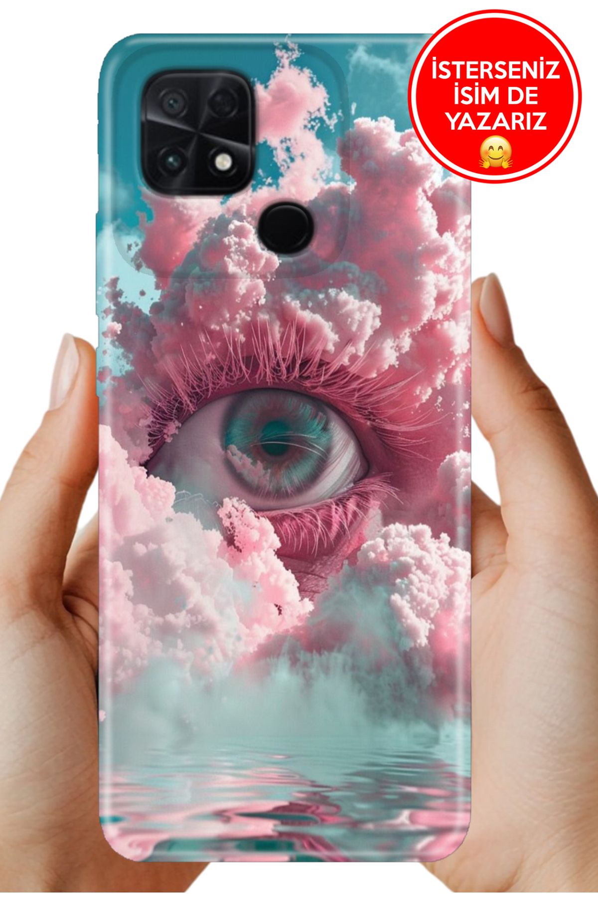 POCO C40 / Xiaomi Poco-C40 Kılıf Desenli İsimli / İsimsiz Silikon Relax Göz