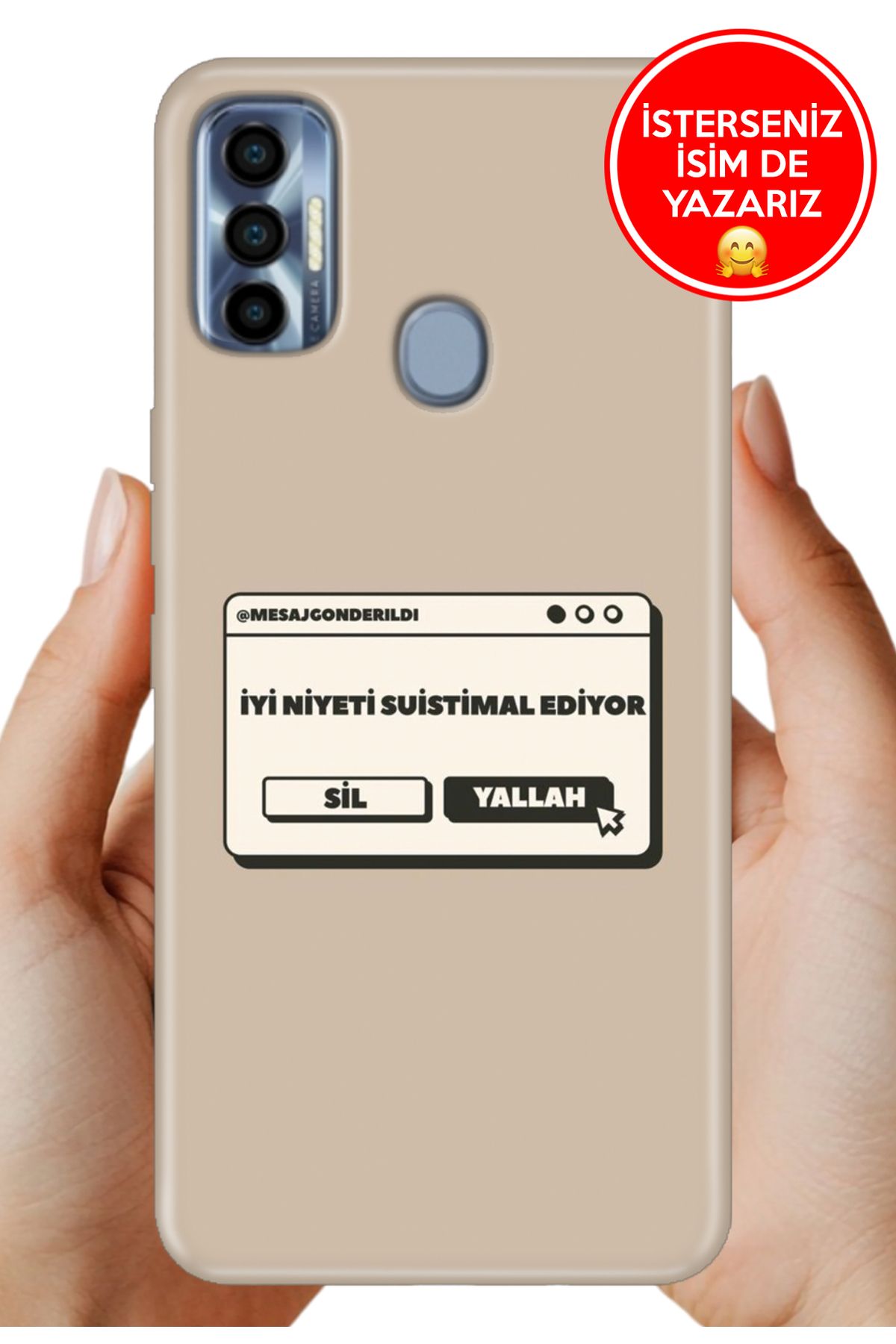 TECNO Spark 7 Pro Kılıf Telefon Kılıfı Tasarım Kapak Yallah