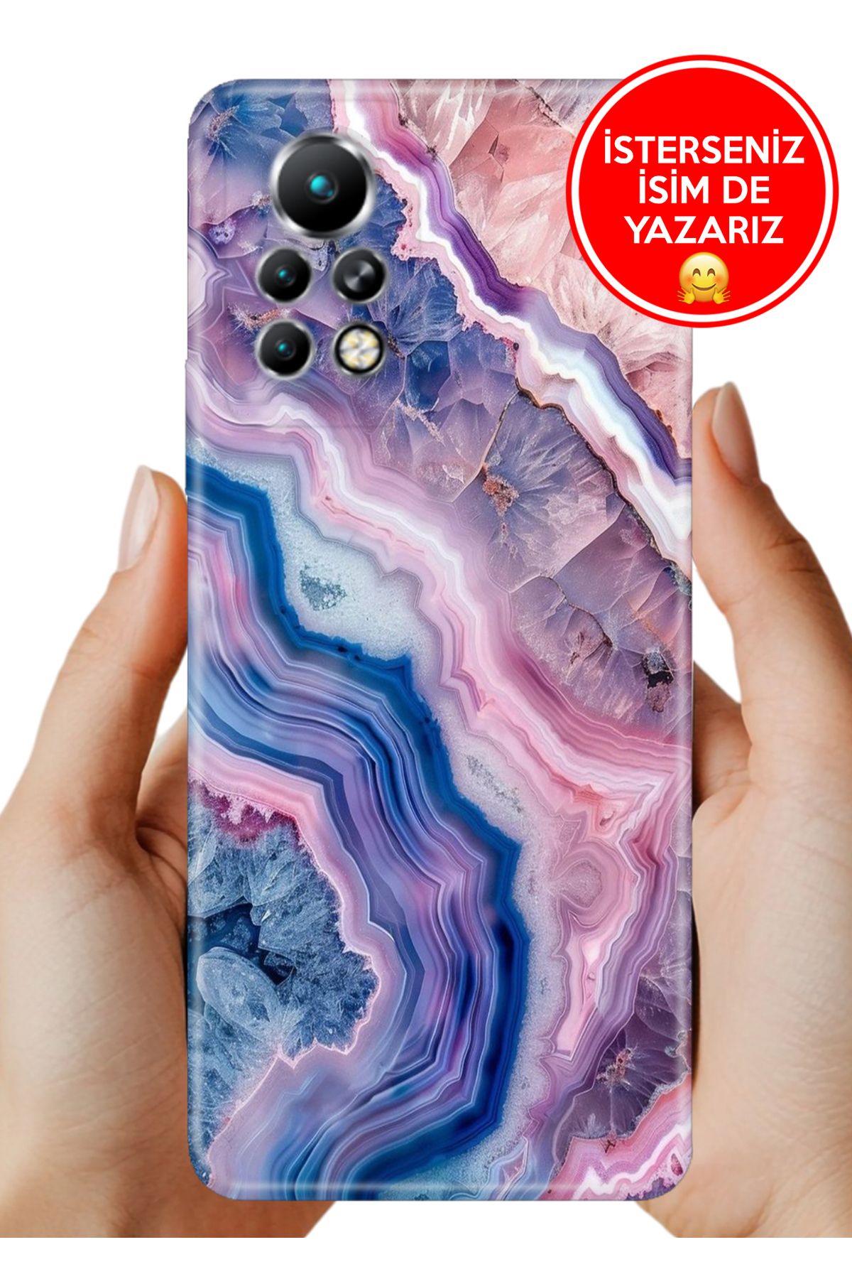 Cekuonline İnfinix Note 11 Pro X697 Kılıf Flues Ametist