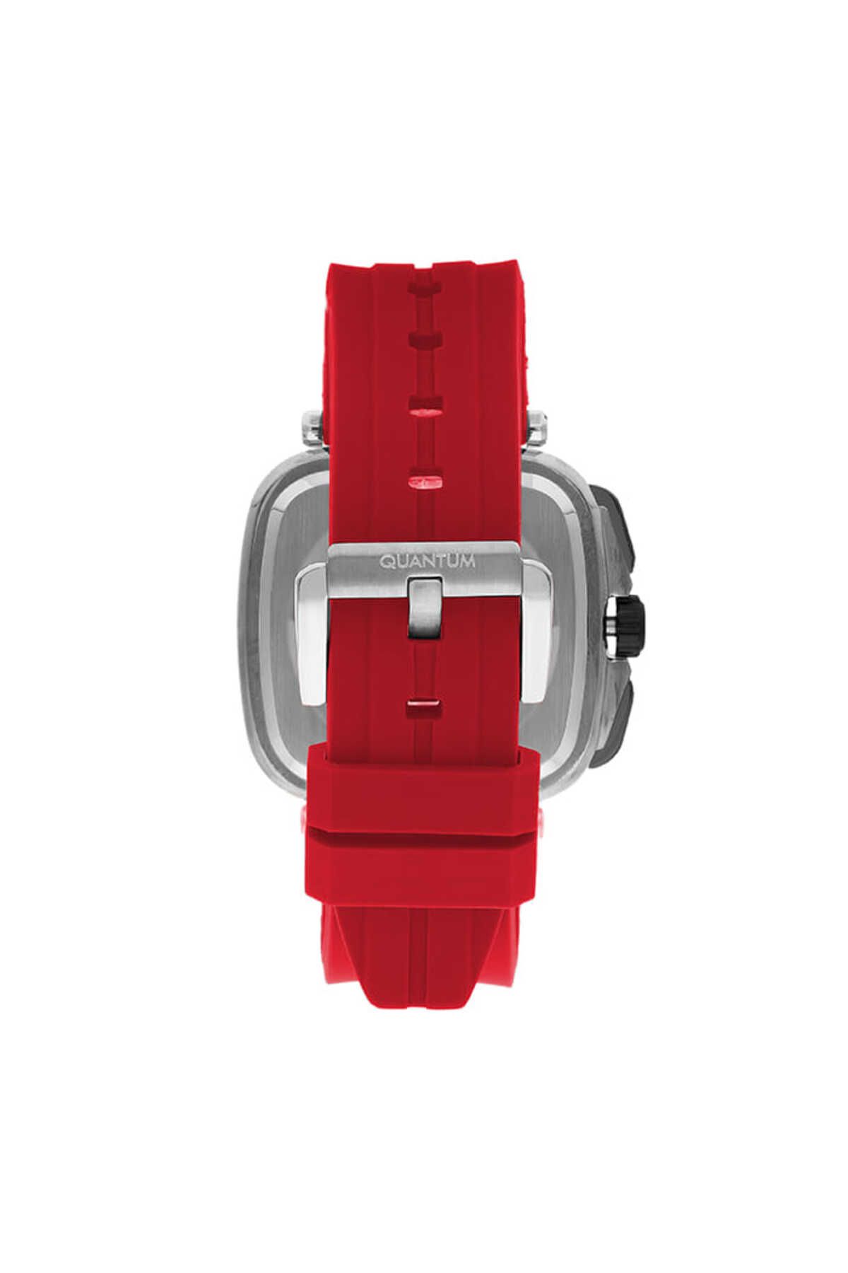 Quantum-Quantum Men's Multi Function Red Dial Watch - PWG1014.358 3