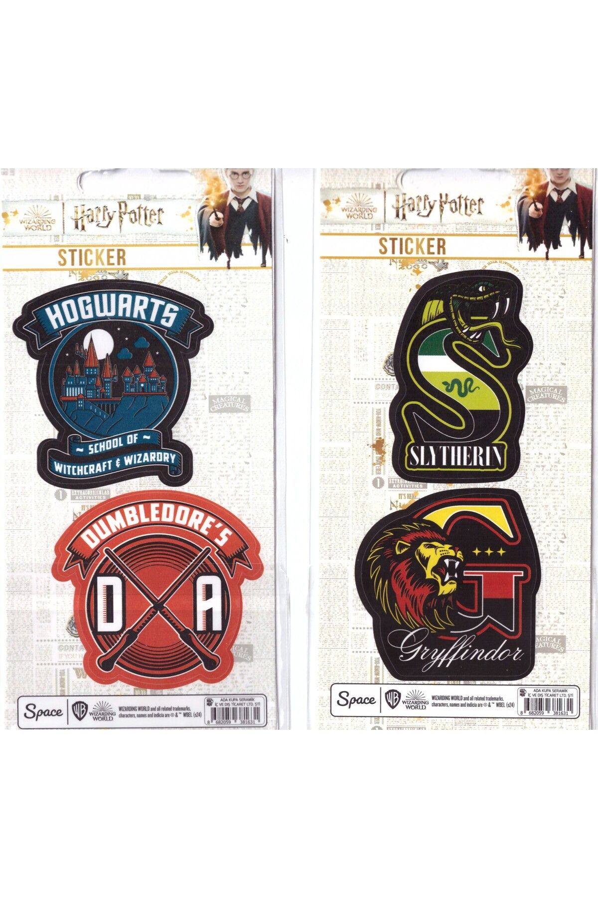 officemate HARRY POTTER HARRY POTTER PASTA HOGWARTS STICKER