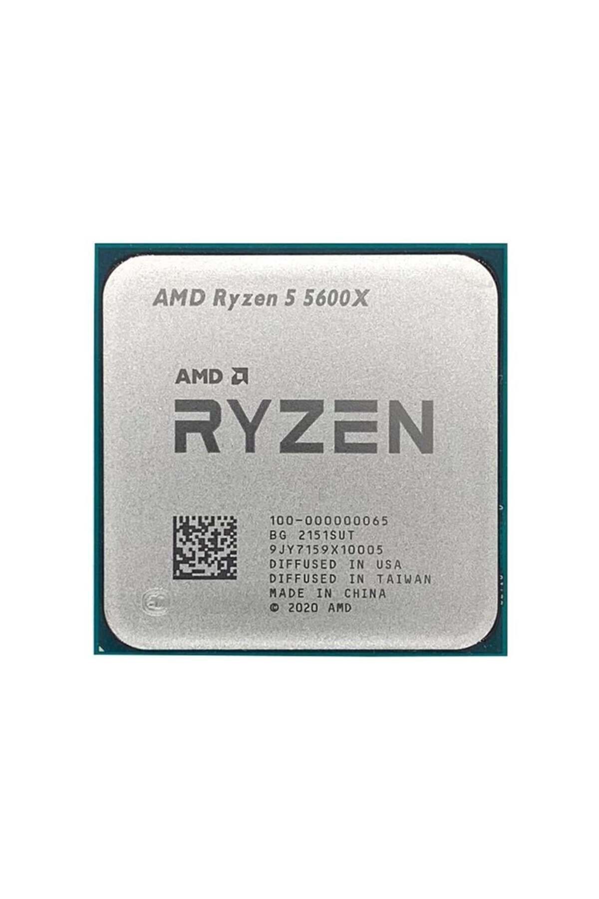 Amd Ryzen 5 5600x Mpk 3.7-4.6 Ghz 6 Çekirdek 7nm Am4 Işlemci Kutusuz