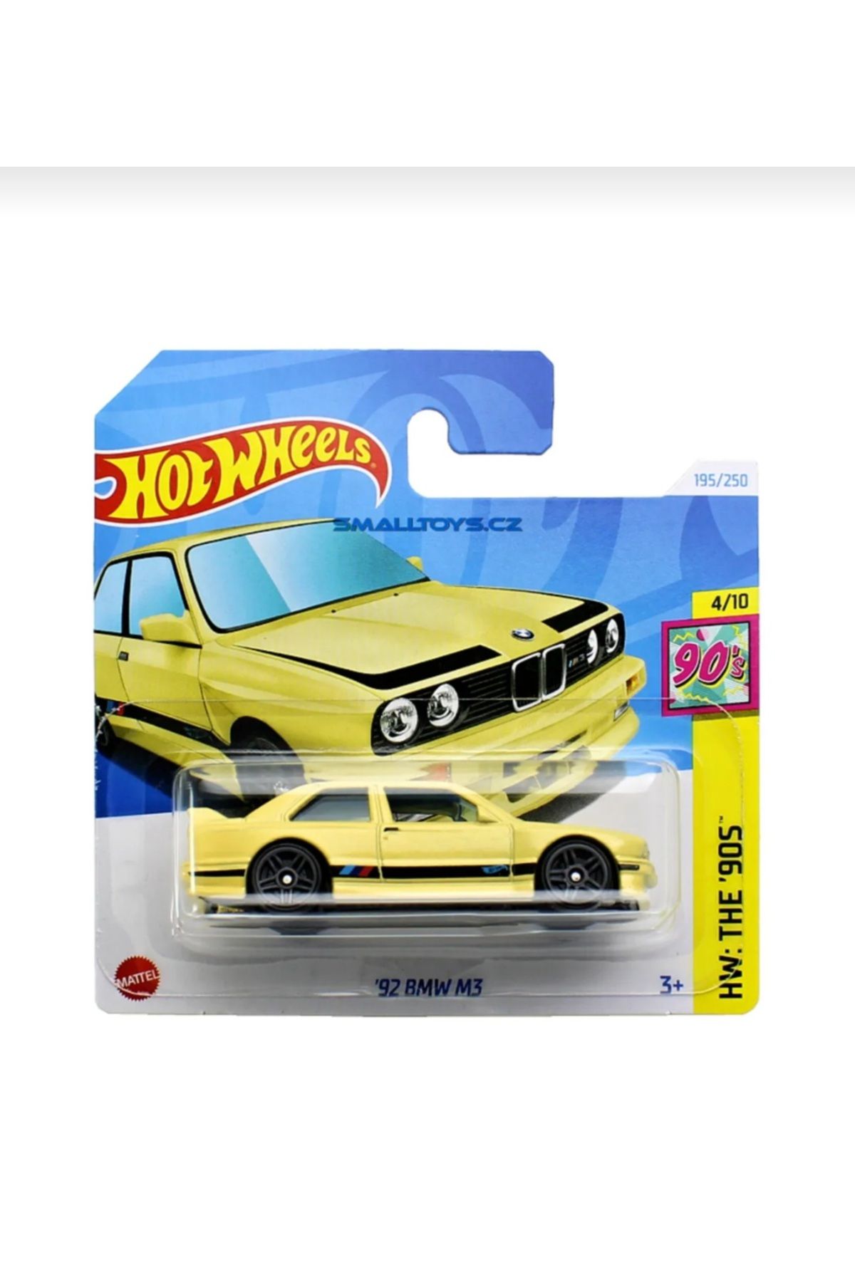 HOT WHEELS '92 BMW M3 Sarı