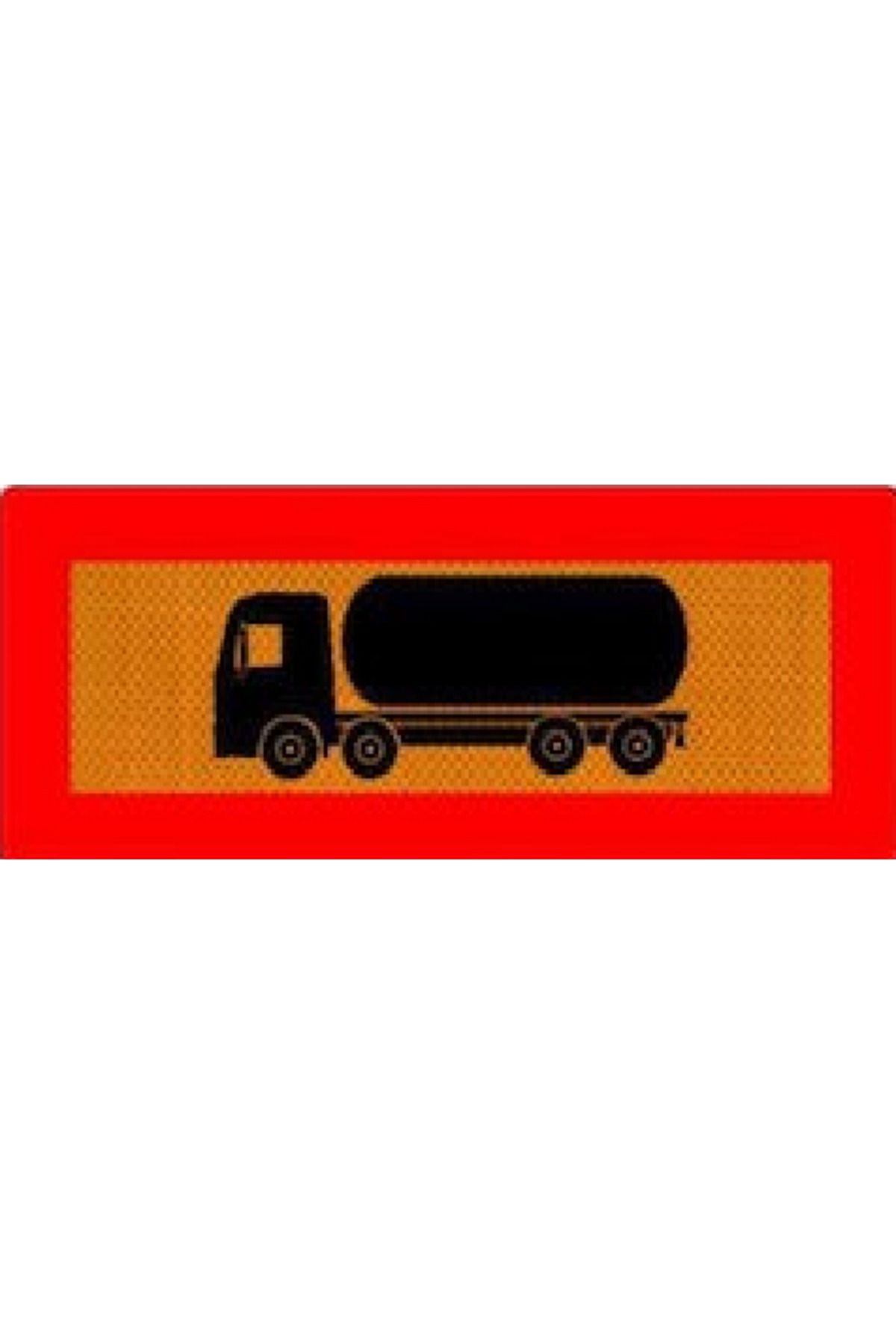opersan Ağır Tonaj Araçlar Için 2 Li Arka Işaret Levhası 500x200 Mm