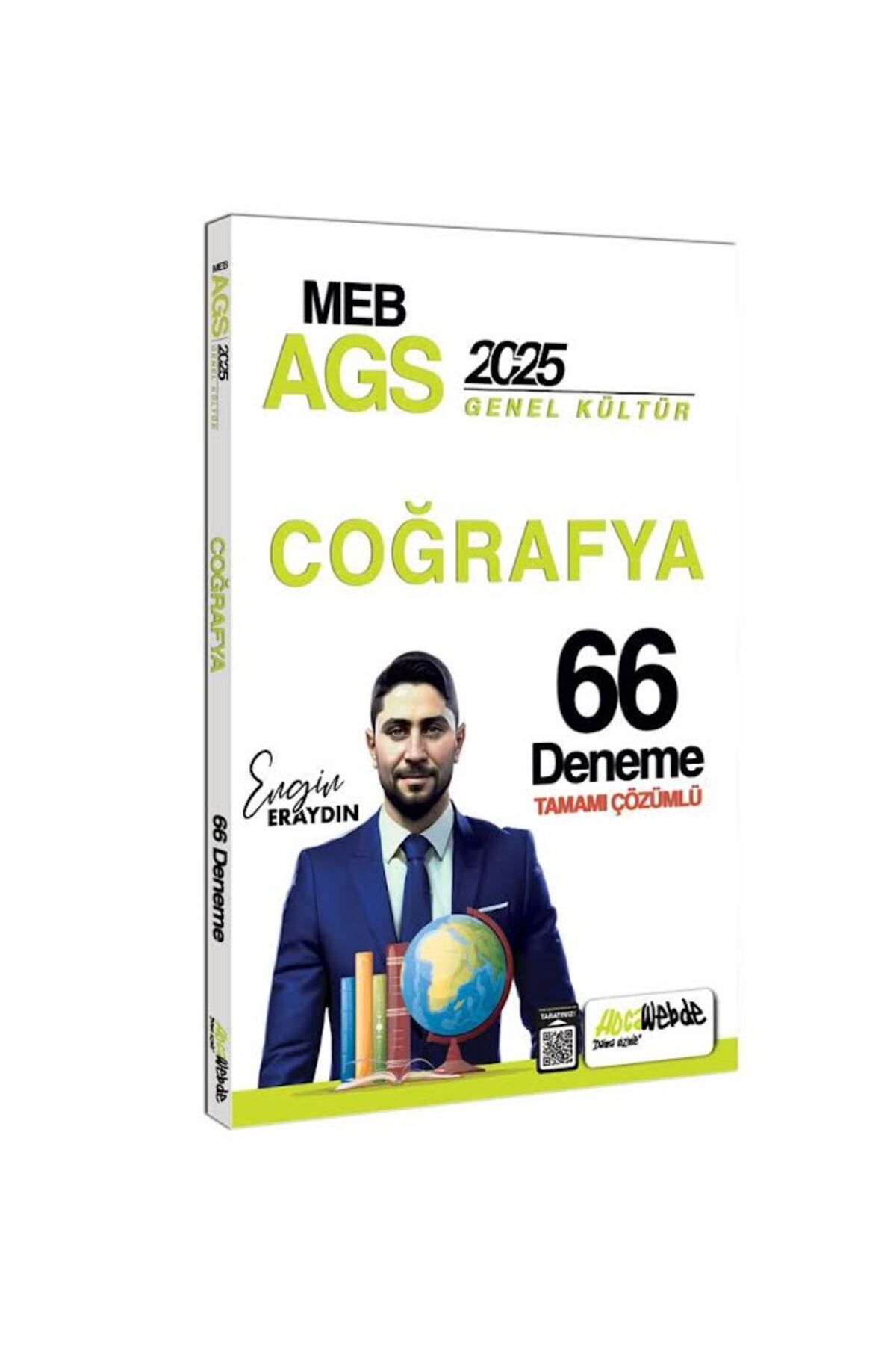 Yediiklim Yayınları HocaWebde 2025 MEB AGS Türkiye Coğrafyası Tamamı Çözümlü 66 Deneme Sınavı