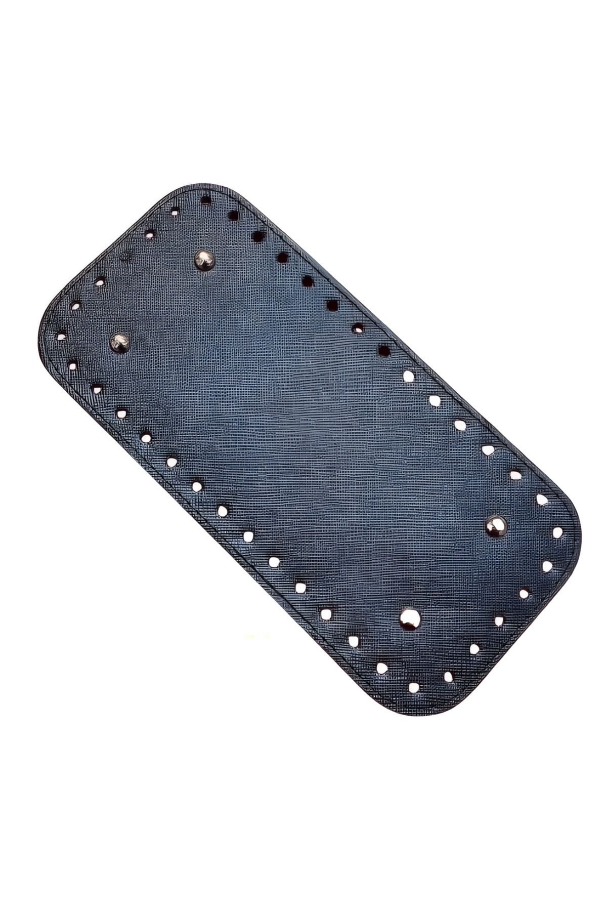 EleganTShoP Rivetli Deri Çanta Tabanı Dikdörtgen 12*25 cm