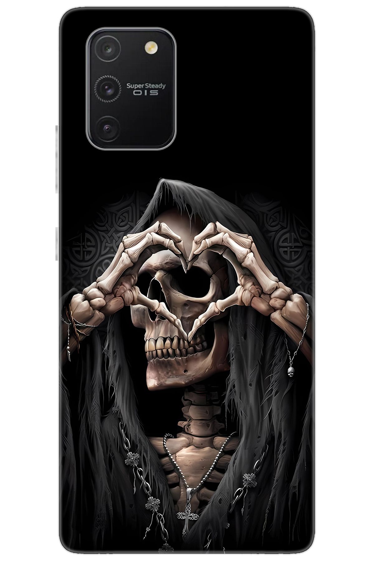 Ceppare Samsung Galaxy S10 Lite (SM-G770F) Uyumlu Kılıf Desen Baskılı Silikon İskelet STK:652 CP-yCBpoVQ