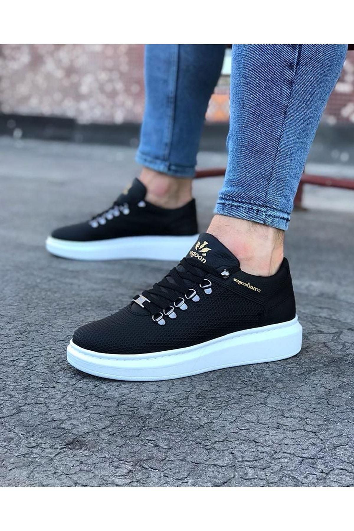 Byshoes Wagoon WG047 Siyah Erkek Casual Ayakkabı