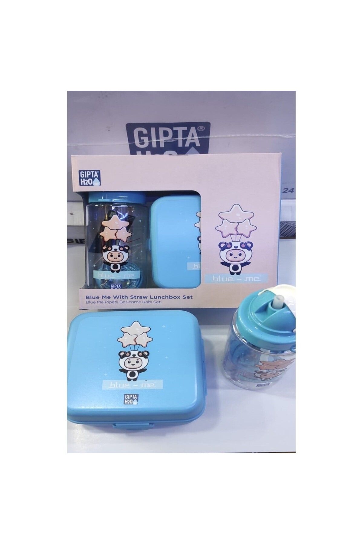 Gıpta Gıpa Blue Me Trıtan Matara + Beslenme Kabı