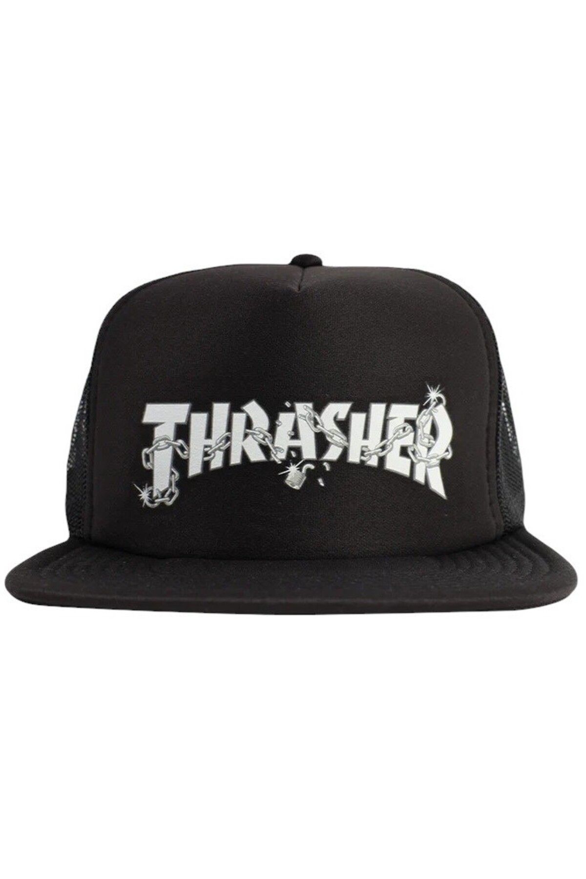 Thrasher Magazine Thrasher Chains By Daniel Shepard Blk Şapka