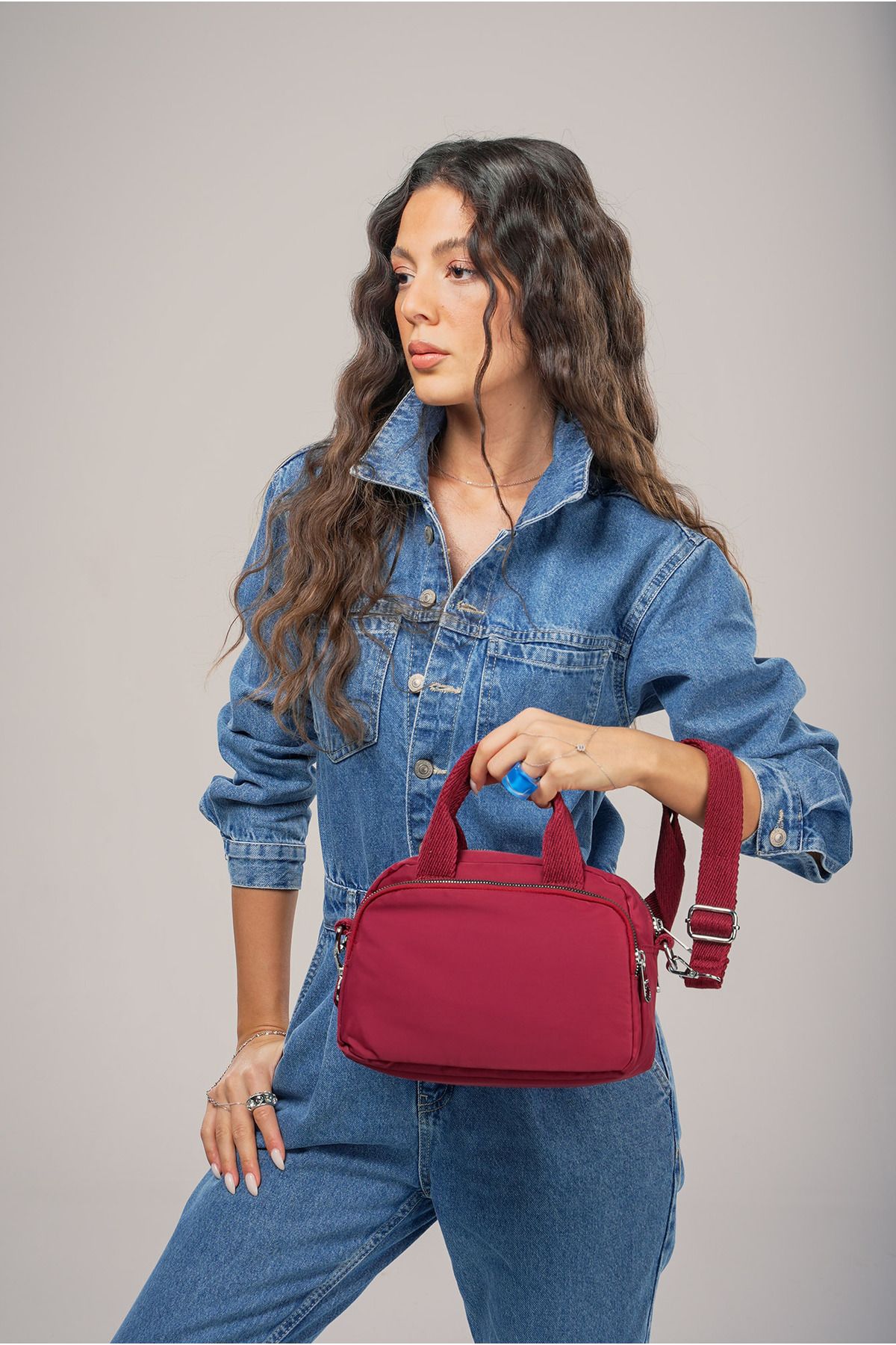 ÇÇS-Ççs Women's Shoulder Bag Ccs17967 Std Claret Red 2