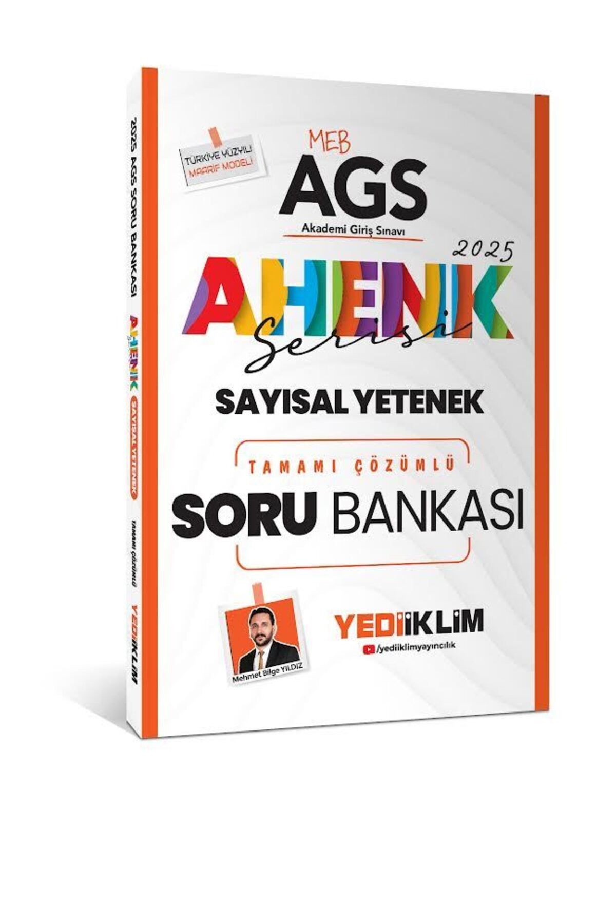 Yediiklim Yayınları Yediiklim 2025 MEB AGS Sayısal Yetenek Ahenk Serisi Tamamı Çözümlü Soru Bankası