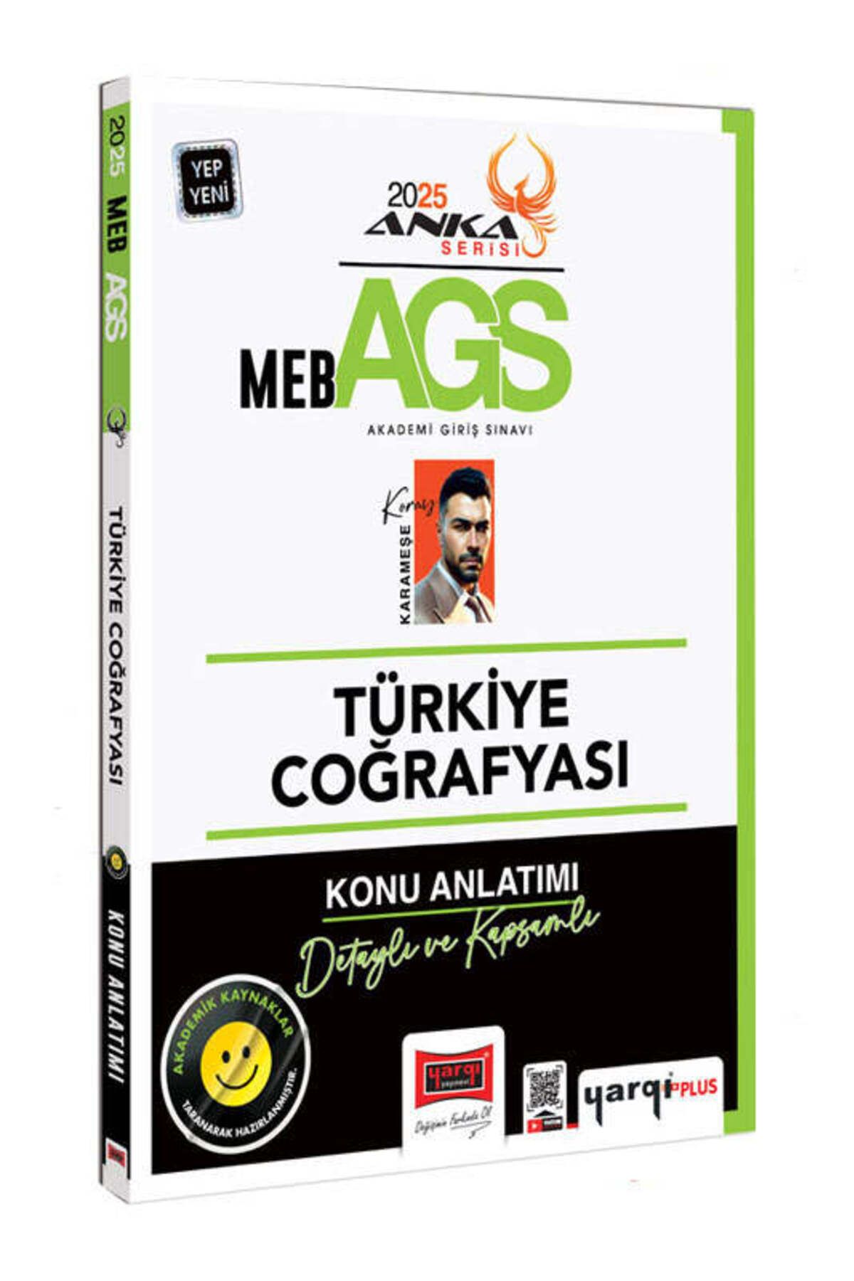 Yargı Yayınları Yargı 2025 MEB-AGS Anka Serisi Türkiye Coğrafyası Konu Anlatımı