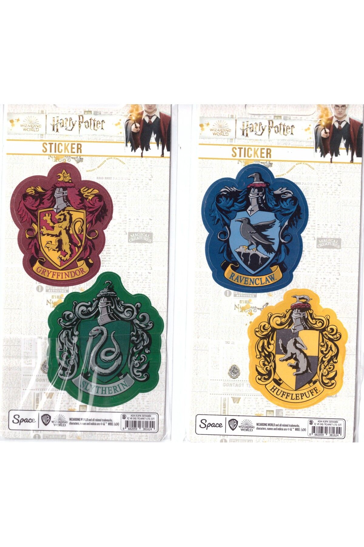 officemate HARRY POTTER HOGWARTS SCHOOL STICKER STC-381624