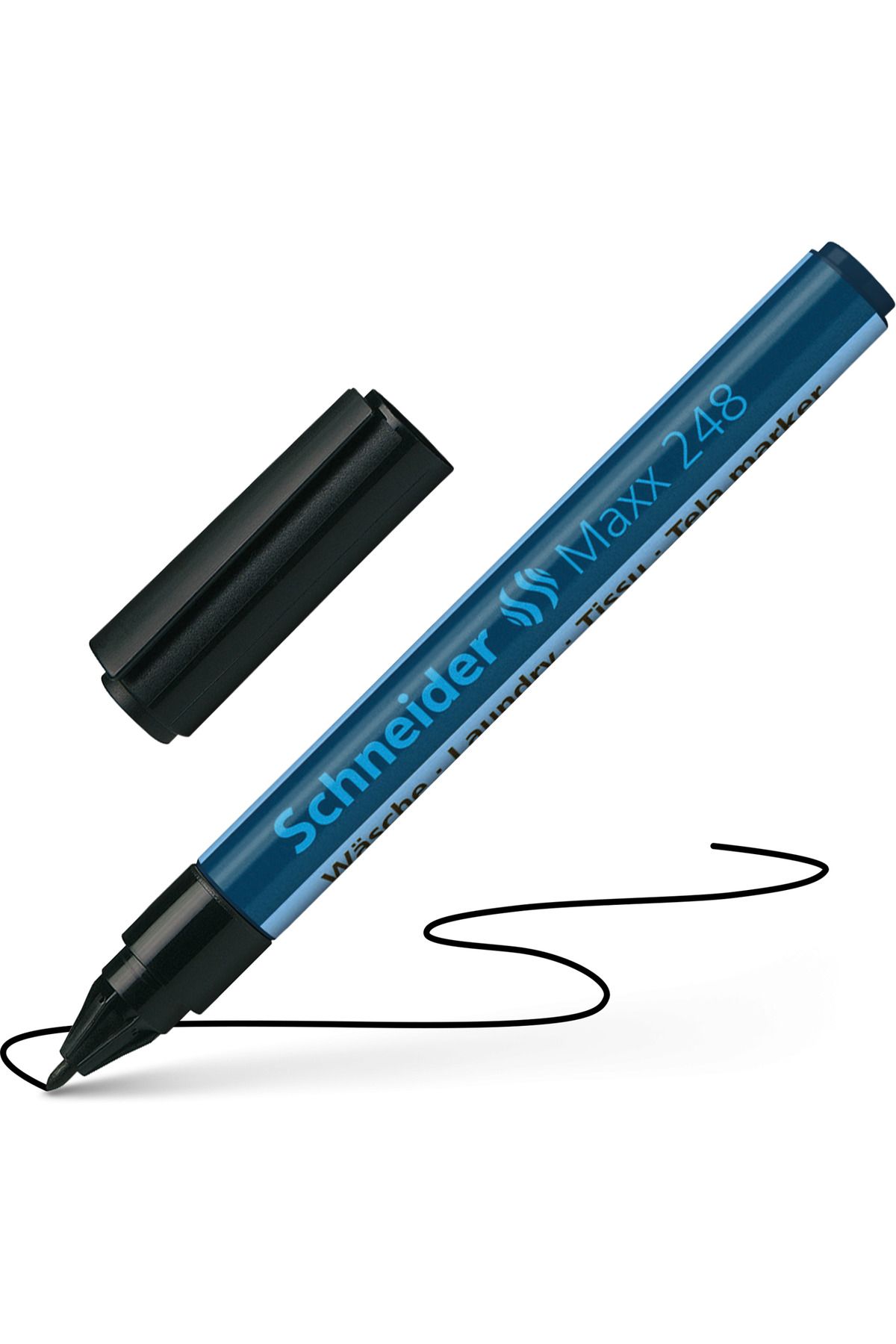 Schneider Pen Schneider Çamaşır Markerı Maxx 248 Siyah