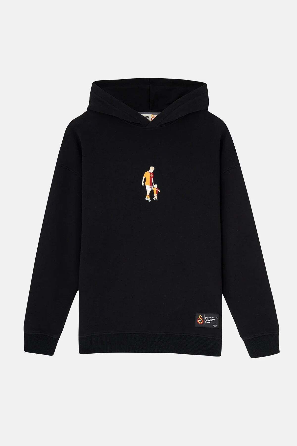 Reflect Studio Mertens & Ciro SuperSoft Hoodie - Siyah