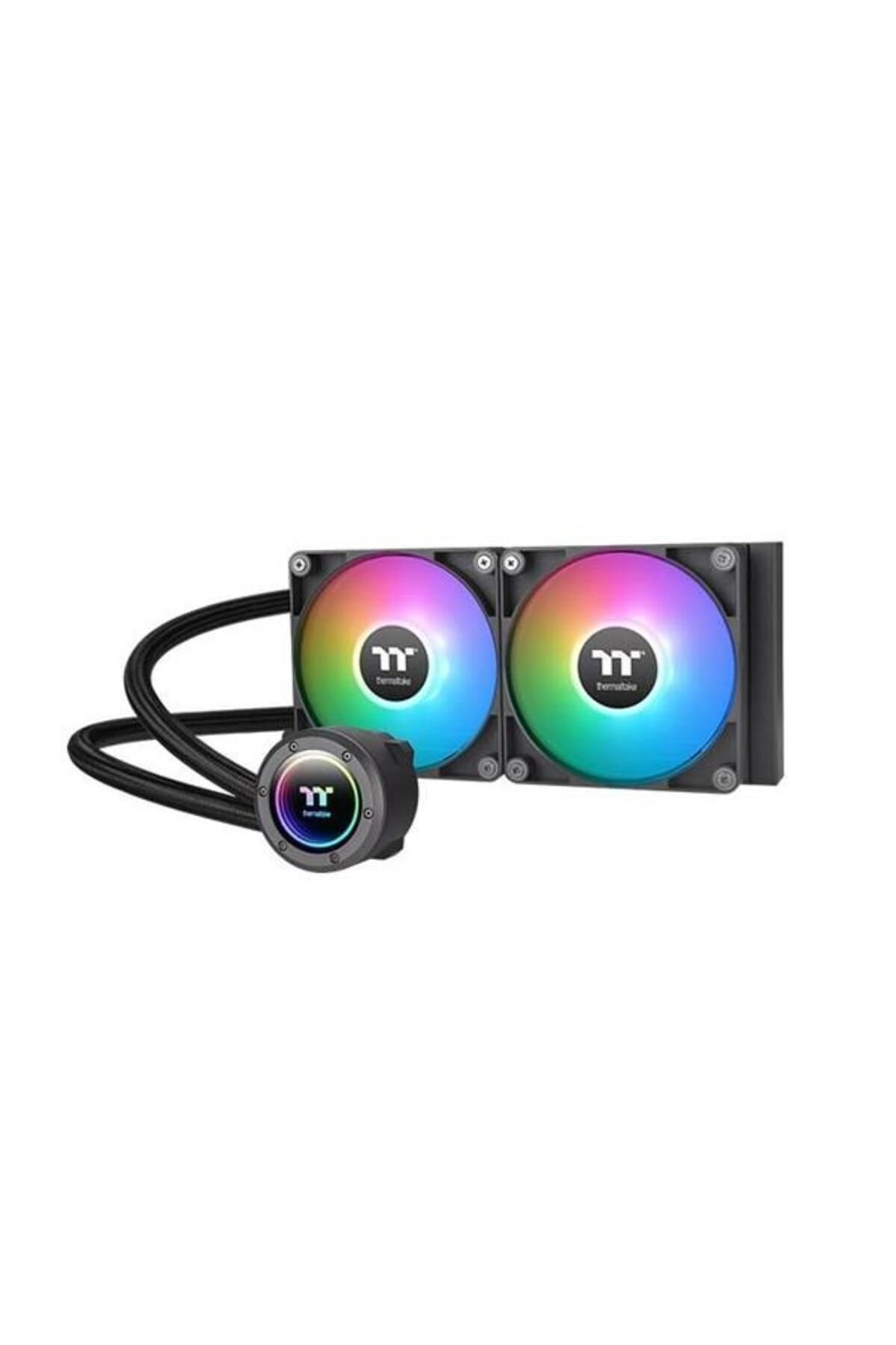 THERMALTAKE 240mm Th240 V2 Cl-w361-pl12sw-a Argb Am5-1851p Sıvı Soğutmalı Işlemci Fanı