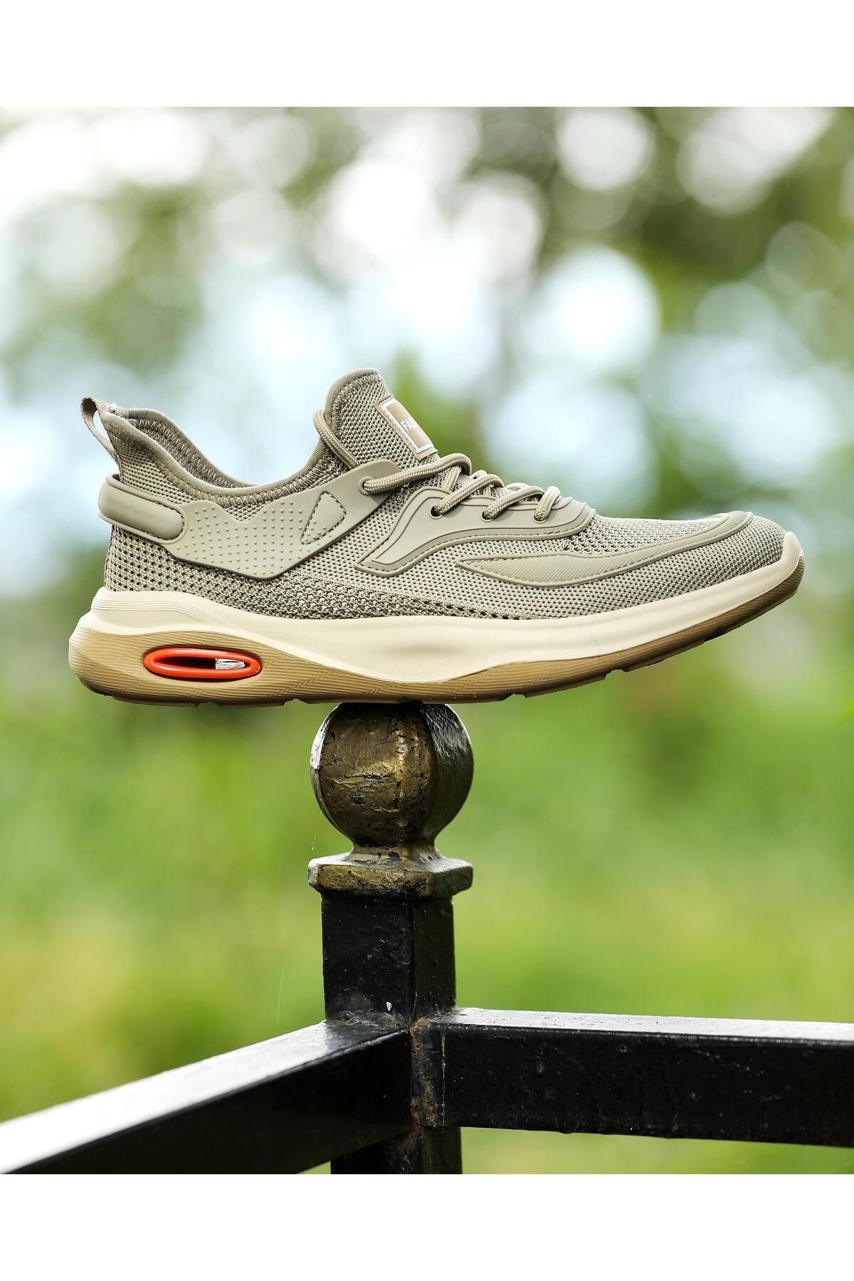 ByItallanoshoes BEİGE SAPEN 0071 KETEN GÜNLÜK ERKEK SNEAKER AYAKKABI