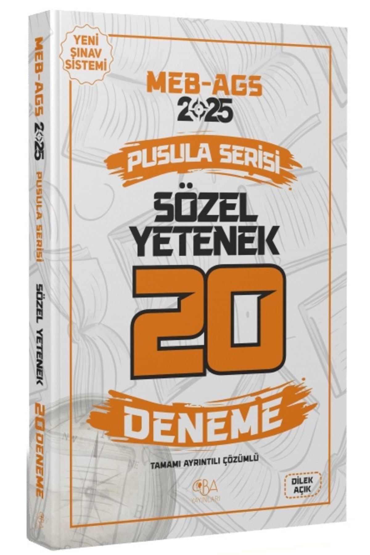 CBA Akademi CBA 2025 MEB-AGS Sözel Yetenek 20 Deneme