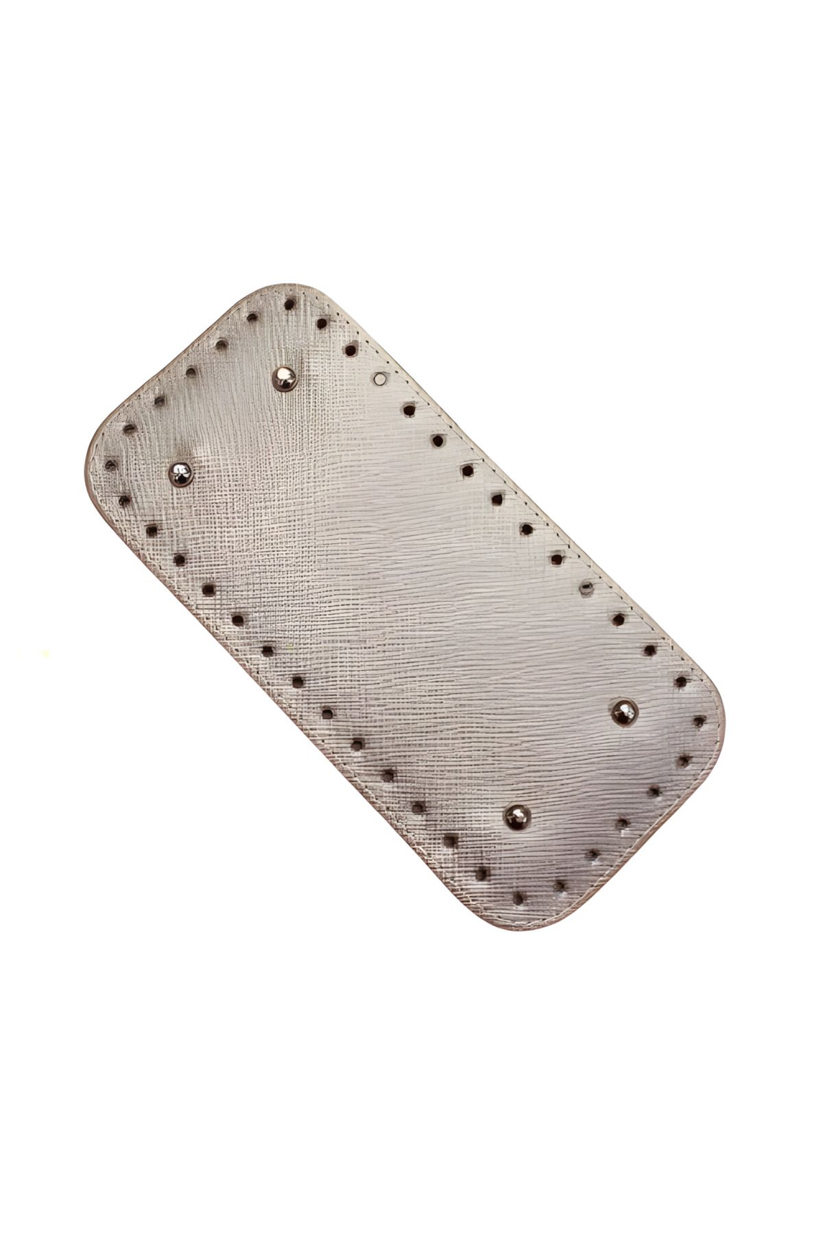 EleganTShoP Rivetli Deri Çanta Tabanı Dikdörtgen 12*25 cm