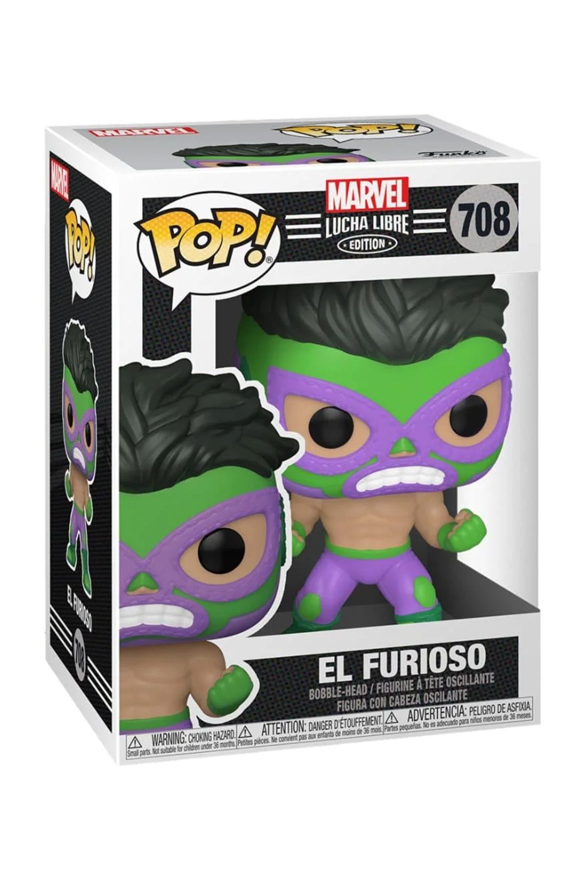 Filmaldım Funko POP El Furioso Marvel Lucha Libre Edition 708