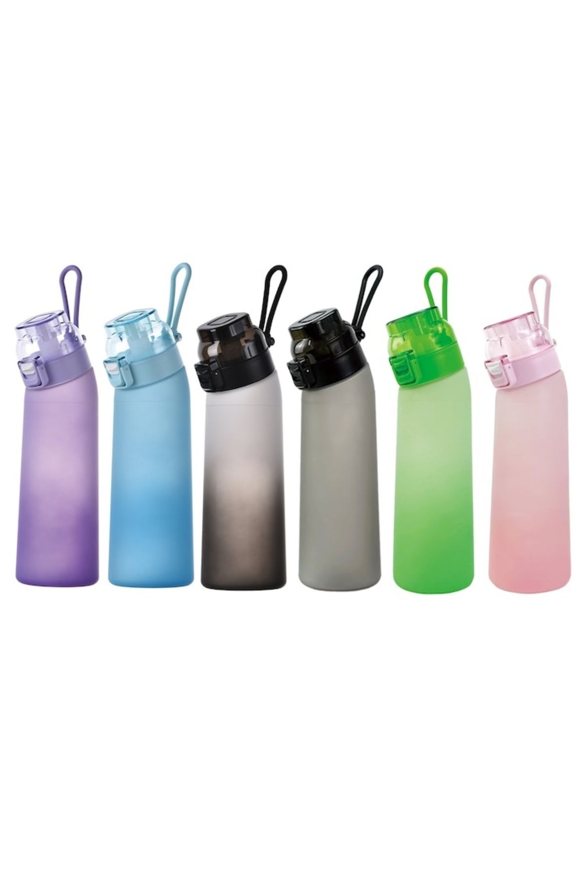 FOXMAG24 Bidon Pentru Apa, Aromatizat, Capacitate 750ml, Rezistenta La Cazaturi, Multicolor - One Size