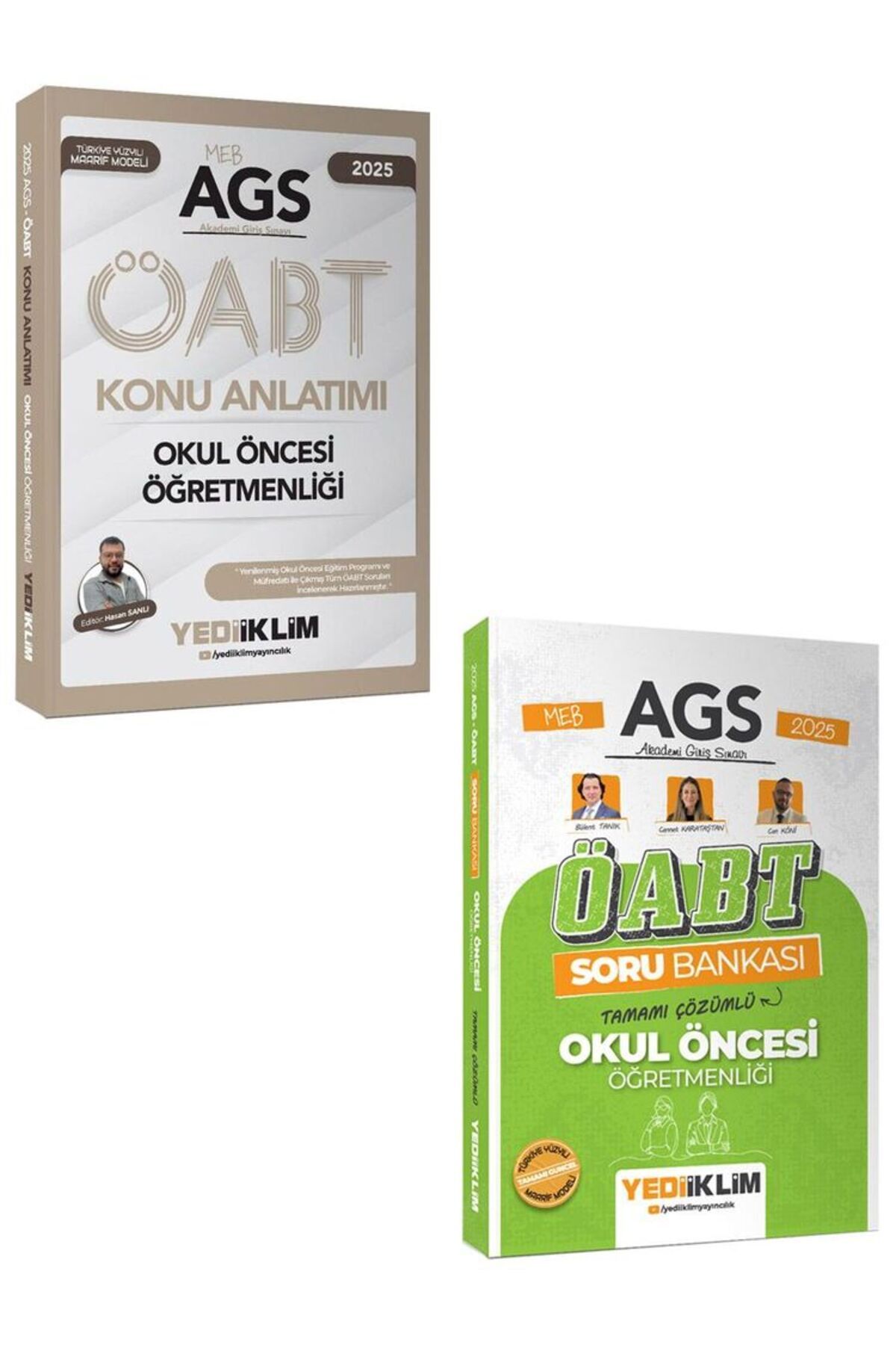 Yediiklim Yayınları Yediiklim 2025 MEB AGS ÖABT Okul Öncesi Öğretmenliği Konu Soru Seti