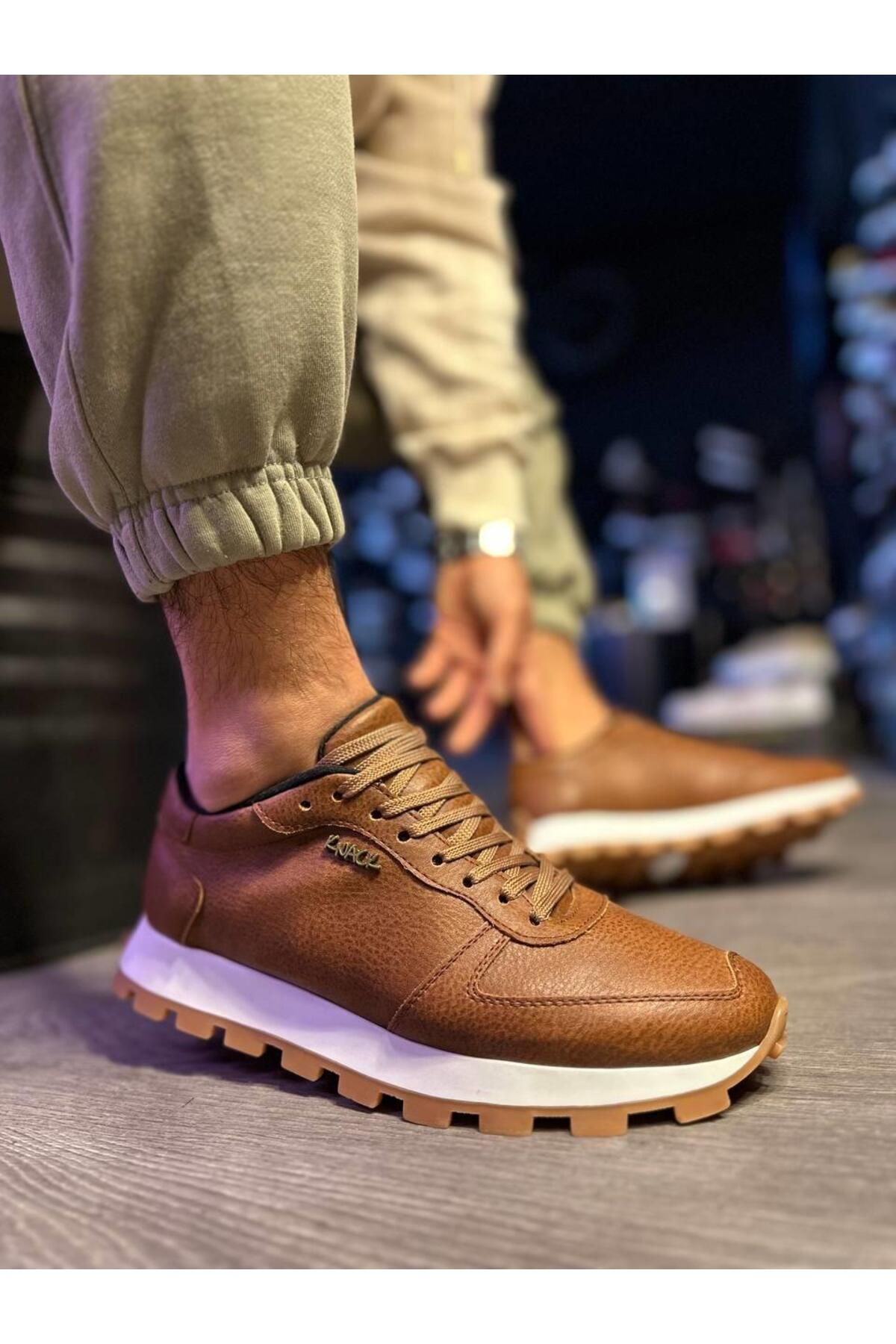 Byshoes Knack Günlük Ayakkabı 002 Taba