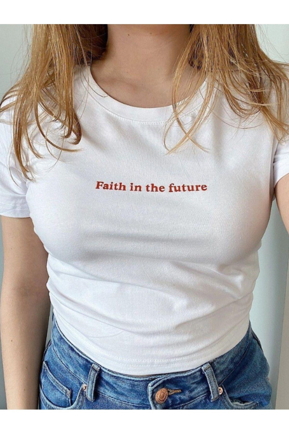 DEEFWEAR DREICH FAITH IN THE FUTURE BASKILI BEYAZ CROP