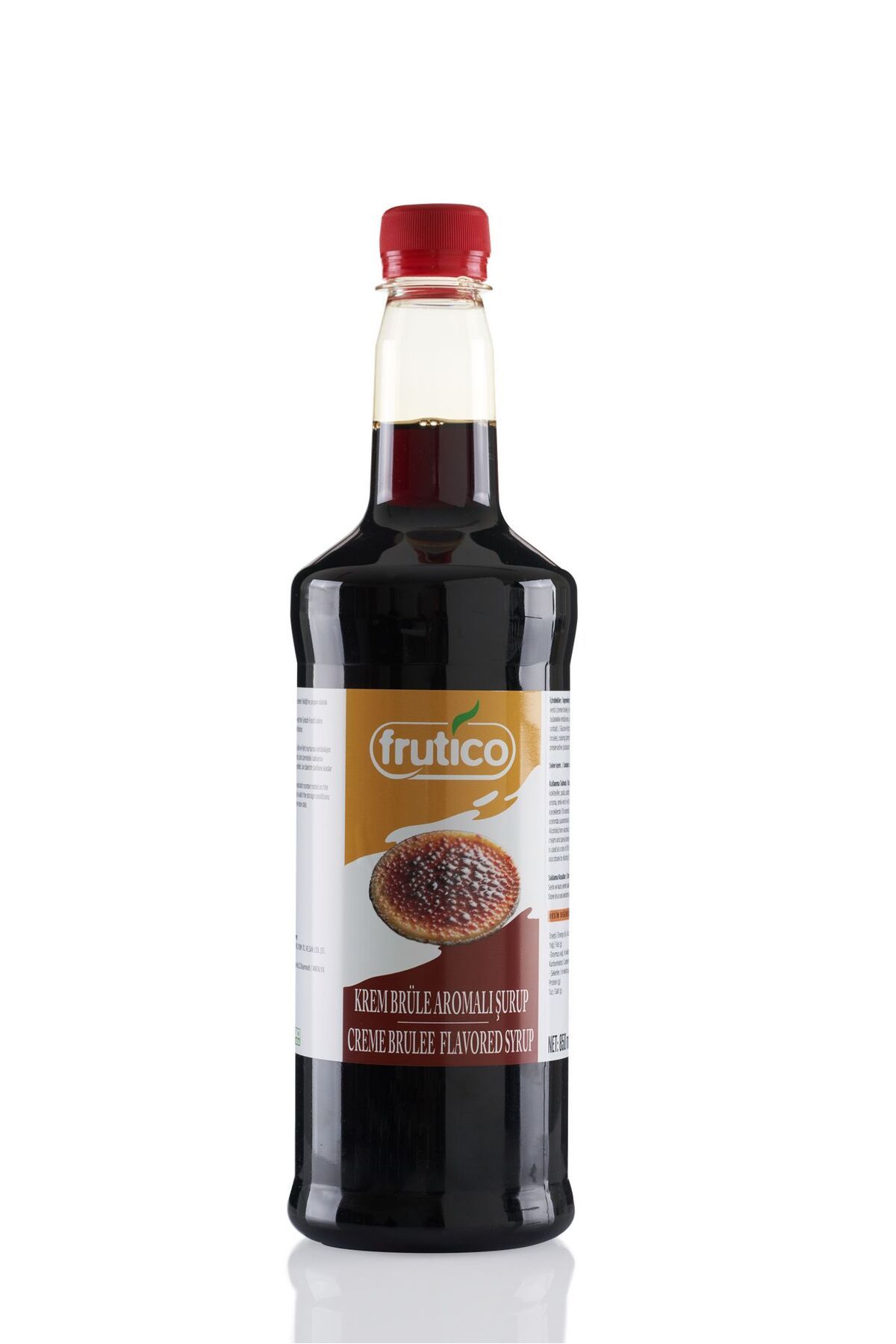 FRUTICO Creme Brulee (Krem Brüle) Kahve ve Kokteyl Şurubu 85 Cl (850ML)