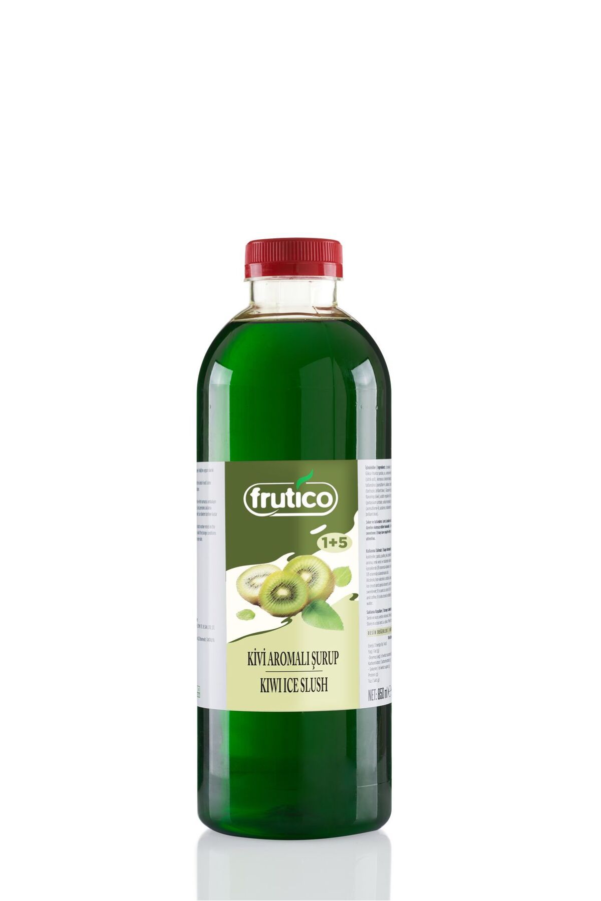 FRUTICO KİVİ MEYVELİ ICE SLUSH - BUZLAŞ - KARLAMA ŞURUP 1 L (1000 ml) 1+5