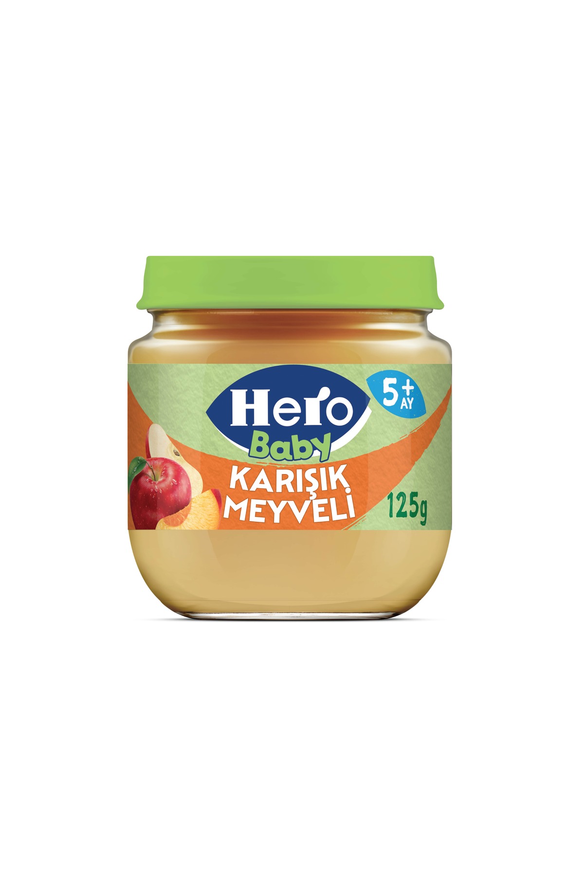 Hero Baby Karışık Meyveli Kavanoz Mama 125g x12 fotoğrafı 2 (önizleme)