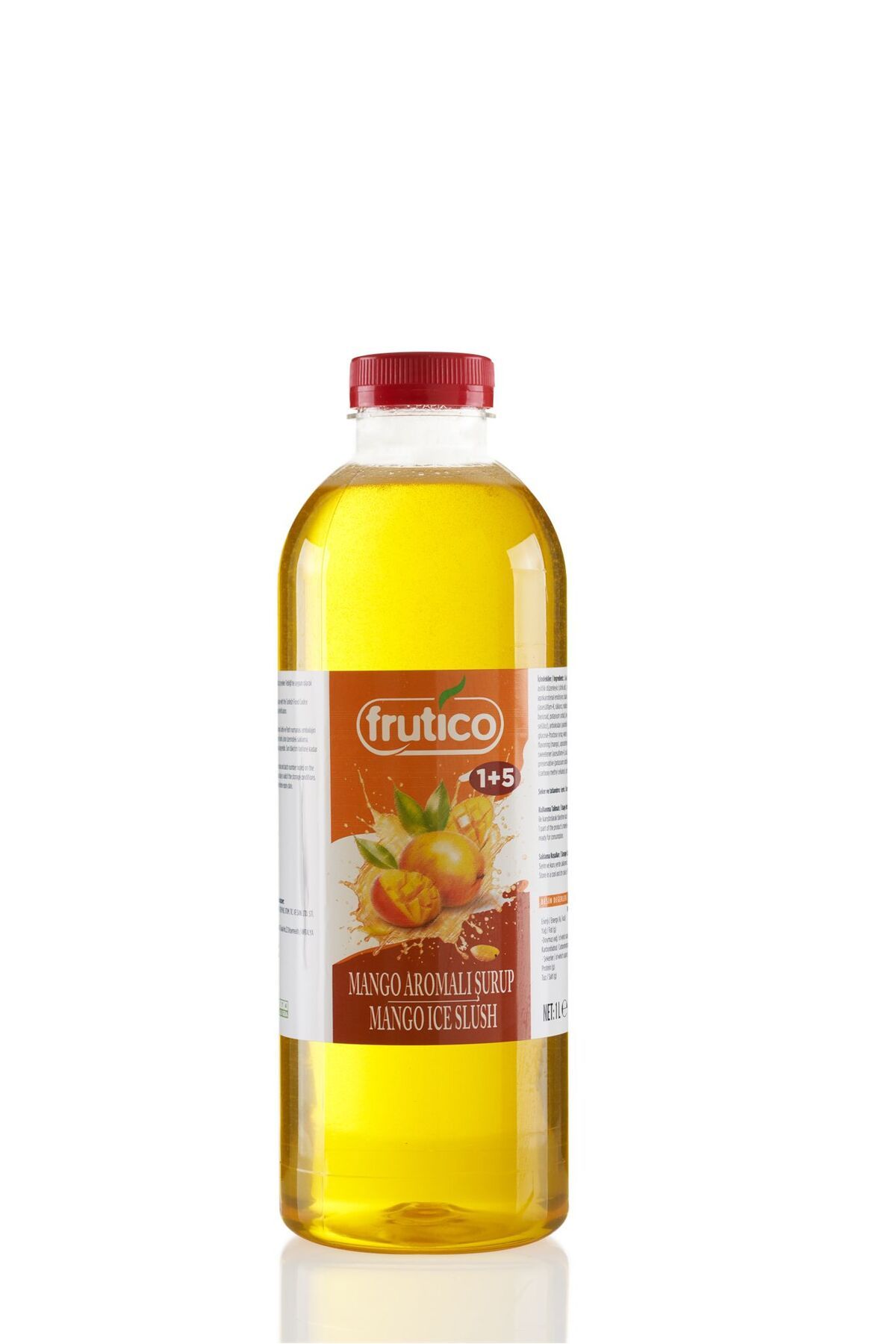 FRUTICO MANGO MEYVELİ ICE SLUSH - BUZLAŞ - KARLAMA ŞURUP 1 L (1000 ml) 1+5