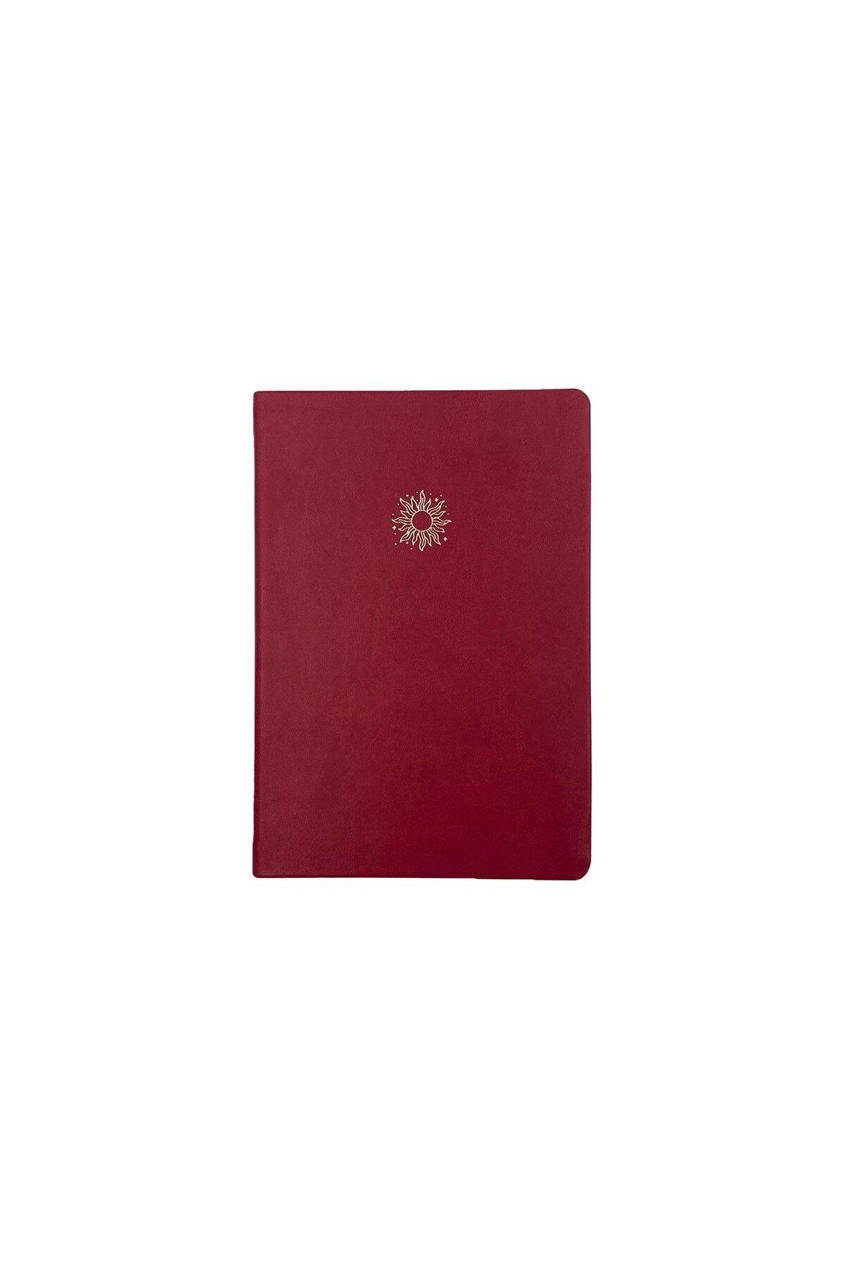 KESKİN COLOR Keskin Color 13.5x19.5 Termo Deri Çizgili Flexy Defter Winner - Kırmızı