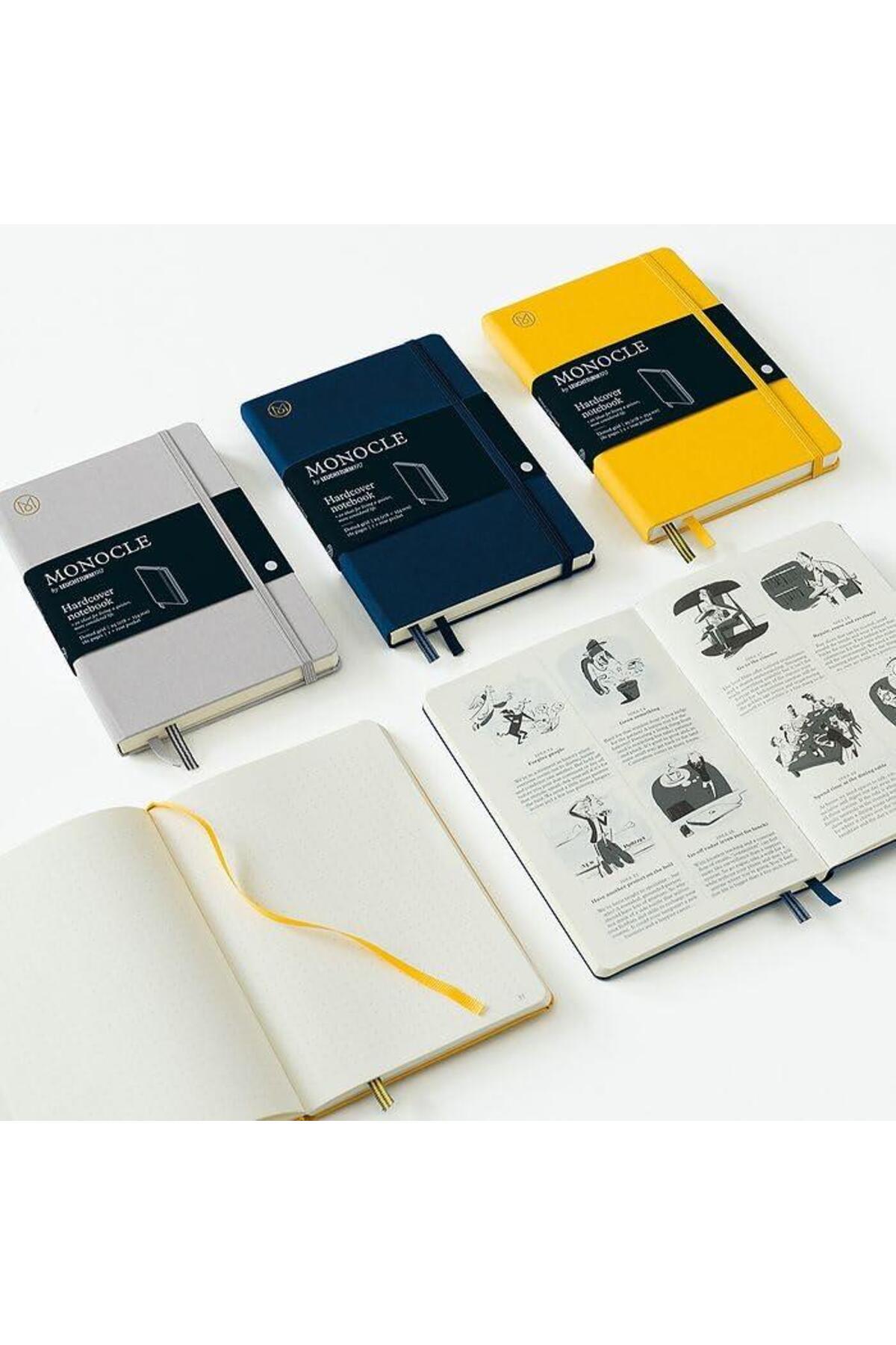 leuchtturm1917 x Monocle Limited Edition Defter A6, Sert Kapak