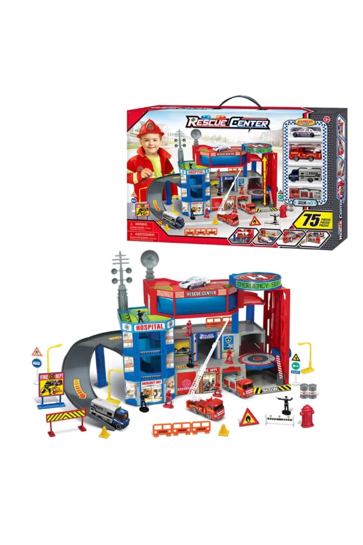 Emperium Express Wheels Kurtarma Merkezi Oyun Seti