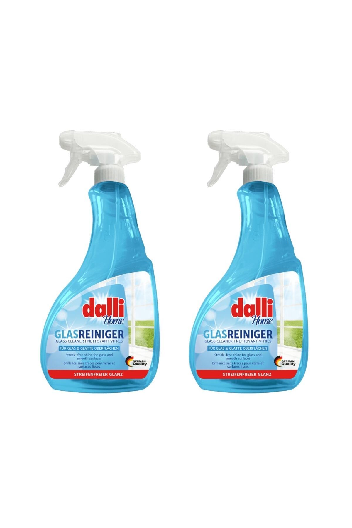 Dalli Cam Ve Ayna Temizleyici Sprey 2'li Set
