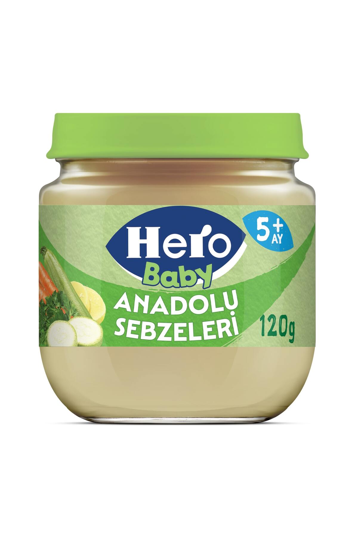 Hero Baby Anadolu Sebzeleri Kavanoz Mama 120g x12 fotoğrafı 3 (önizleme)