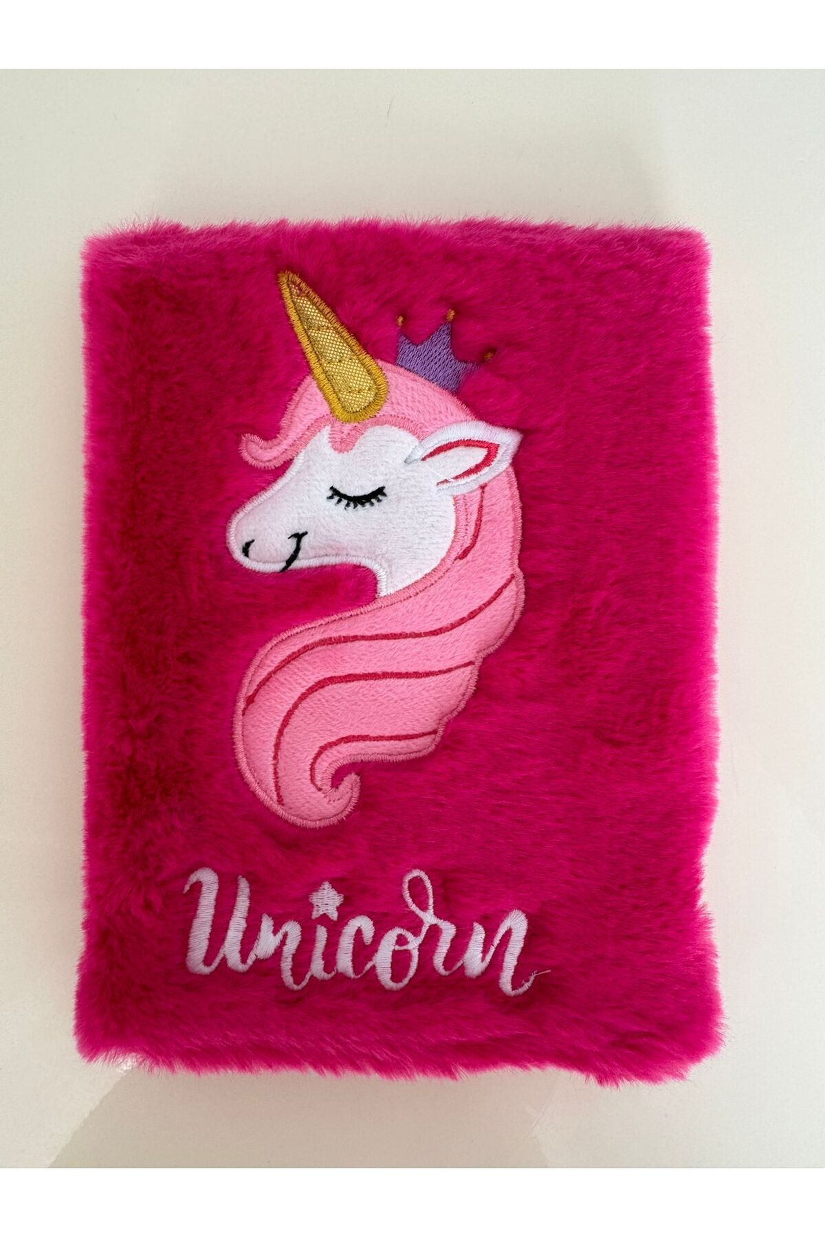PARLAK EVREN PEMBE PELUŞ DEFTER