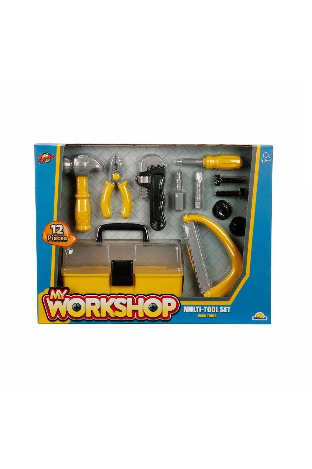 Emperium 3718 Zapp Toys My Workshop Çantalı Tamir Seti 12 Parça -Sunman