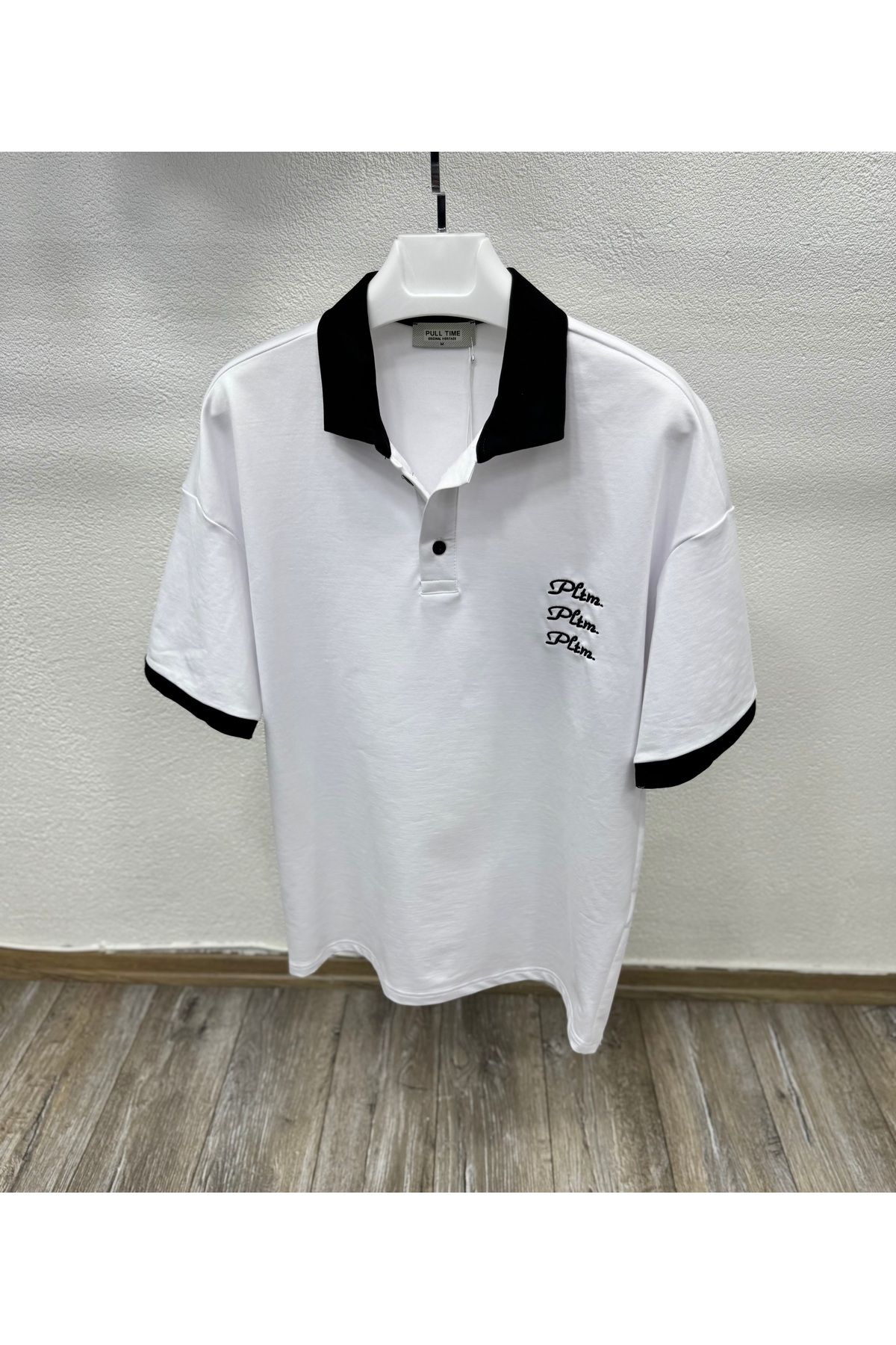 PULLTİME PLTM NAKIŞLI POLO YAKA T SHİRT