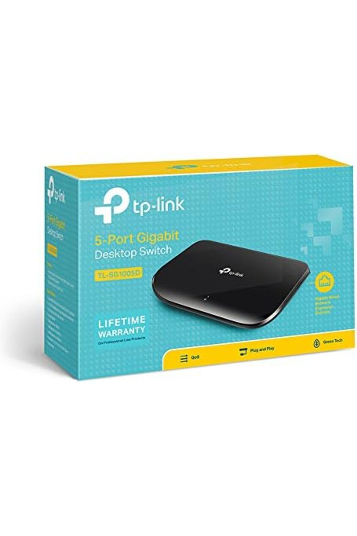 TP-LINK-TP-Link TL-SG1005D, 5 Port Gigabit Ethernet Network Switch, Ethernet Splitter 9