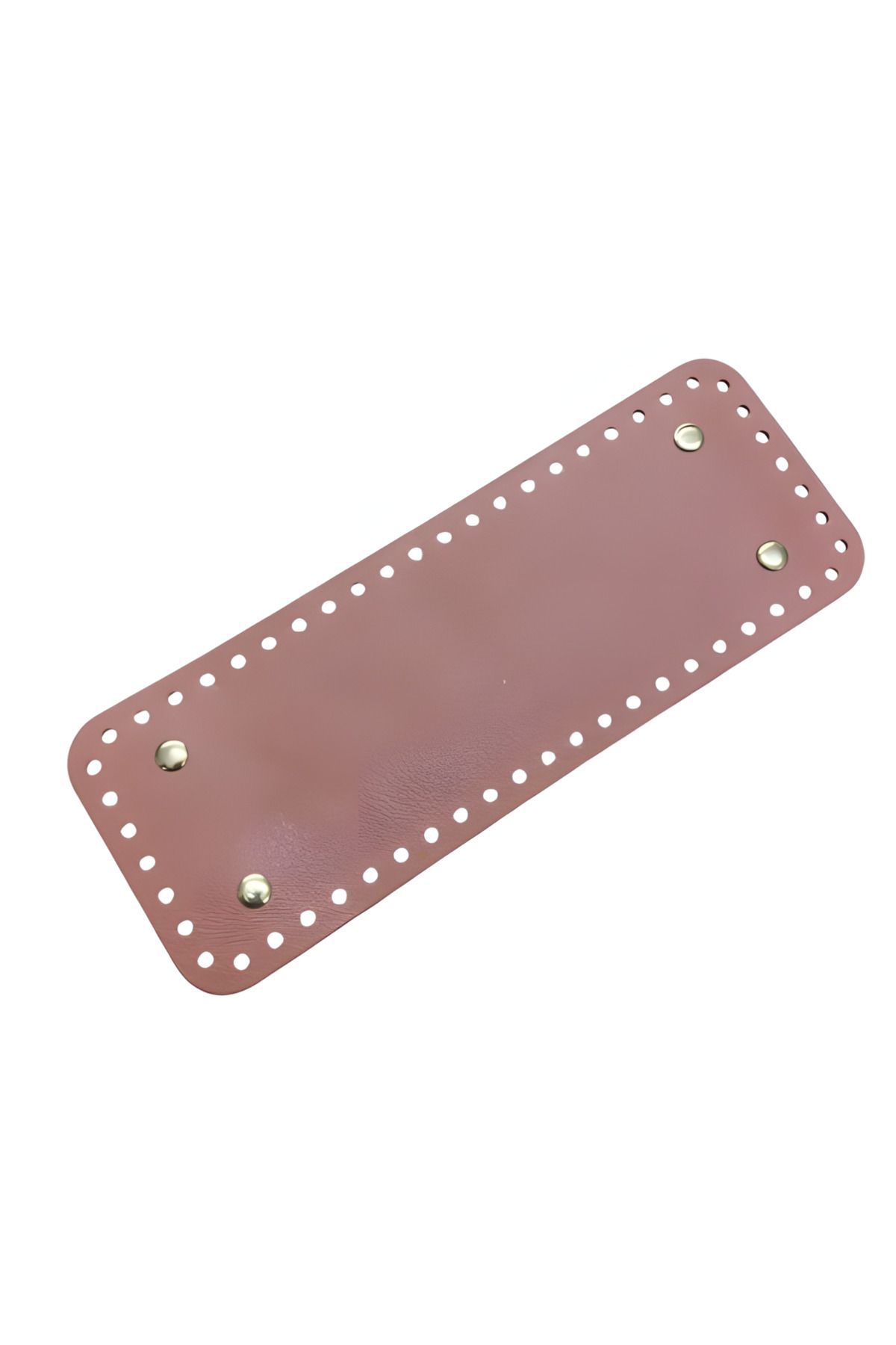 EleganTShoP Rivetli Deri Çanta Tabanı Dikdörtgen 10*28 cm