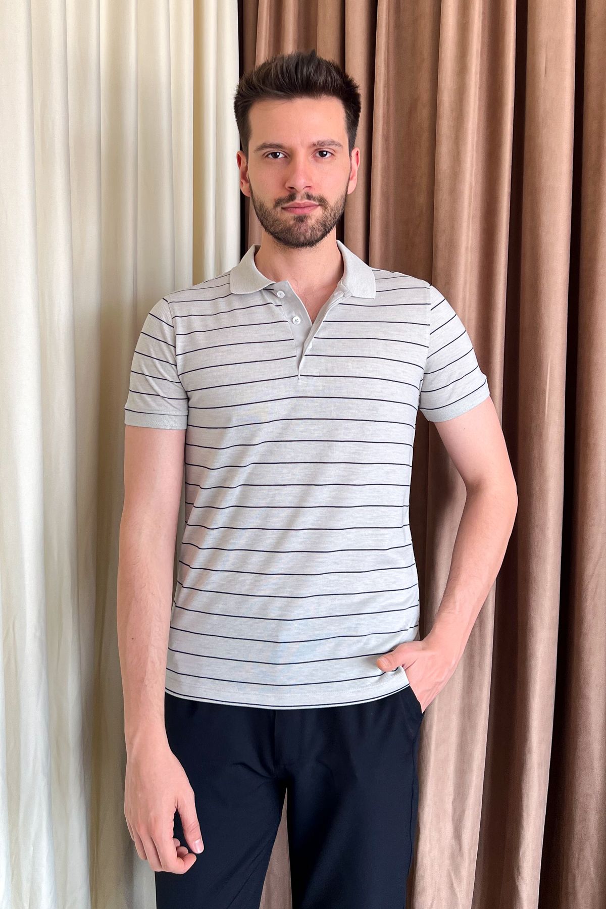 ModaPlaza Erkek Polo Yaka Tşhırt 3149