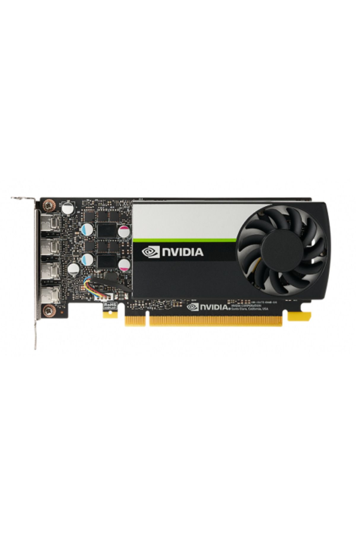 PNY-Vcnt1000 4 جيجابايت DDR6 128 بت 4 مخرج Xdisplay مبرد سلبي بطاقة الرسوميات الذكاء الاصطناعي (vcnt100) 3