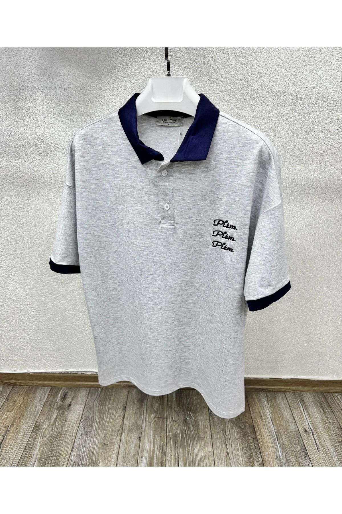 PULLTİME PLTM NAKIŞLI POLO YAKA T SHİRT