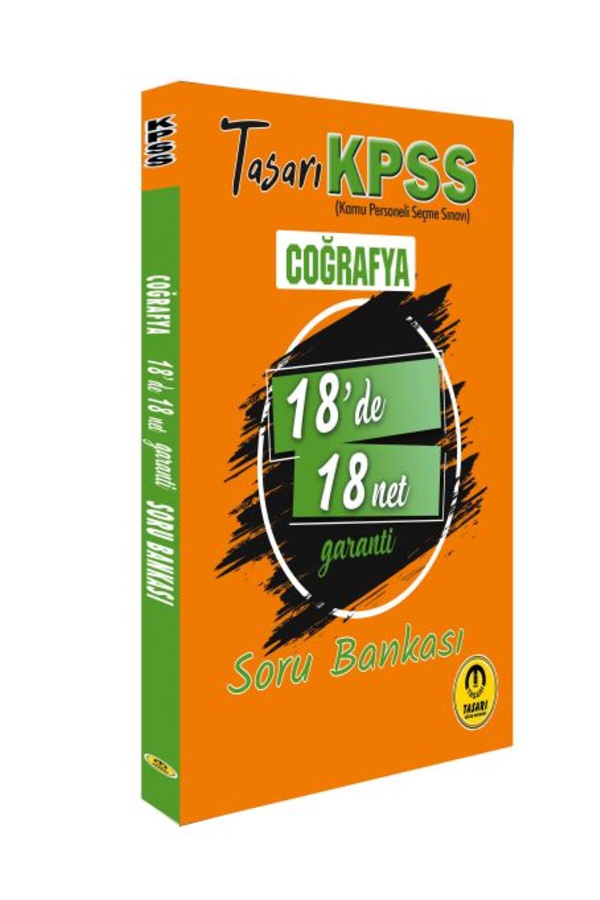 Destek Yayınları Tasarı KPSS Coğrafya 18de 18 Net Soru Bankası