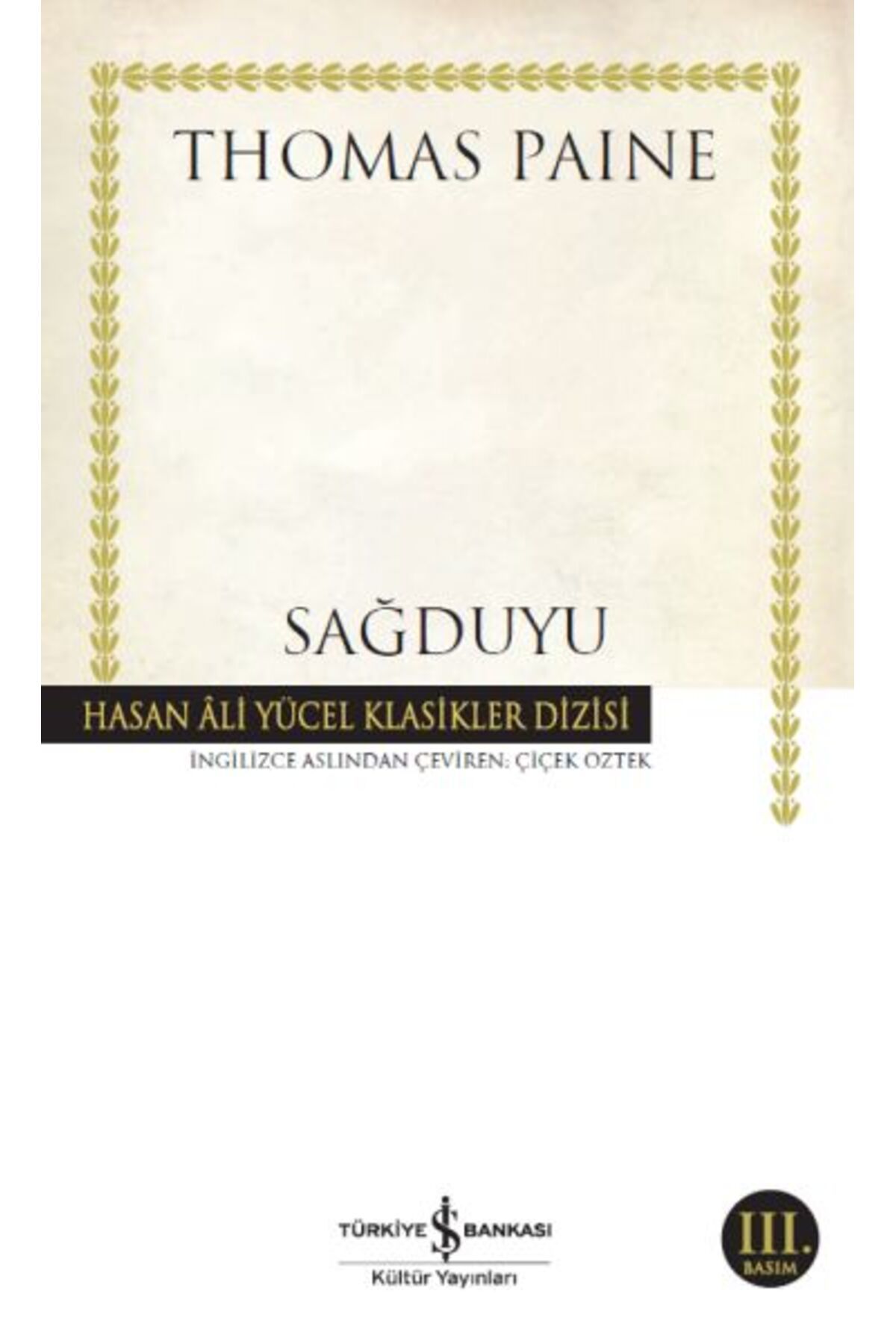 Destek Yayınları Sağduyu Hasan Ali Yücel Klasikleri