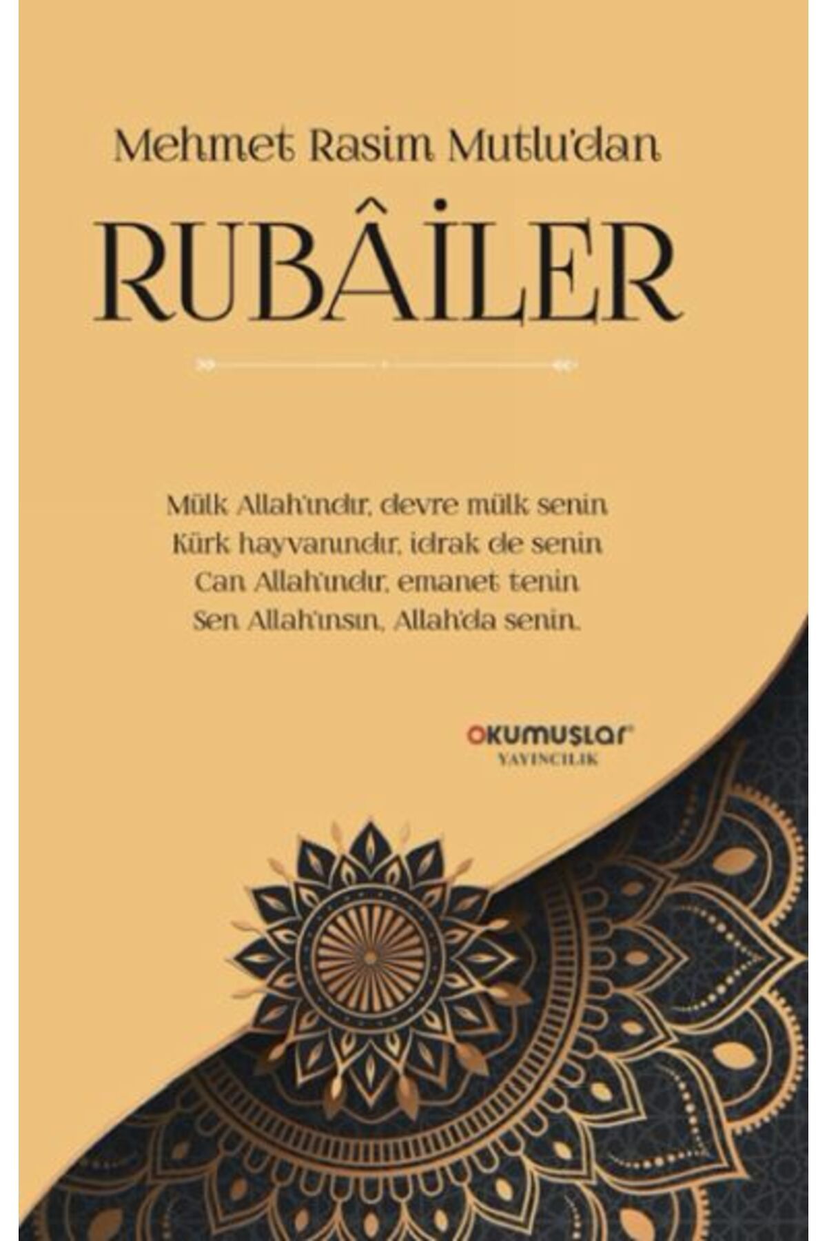 Okumuşlar Yayıncılık Mehmet Rasim Mutludan Rubailer